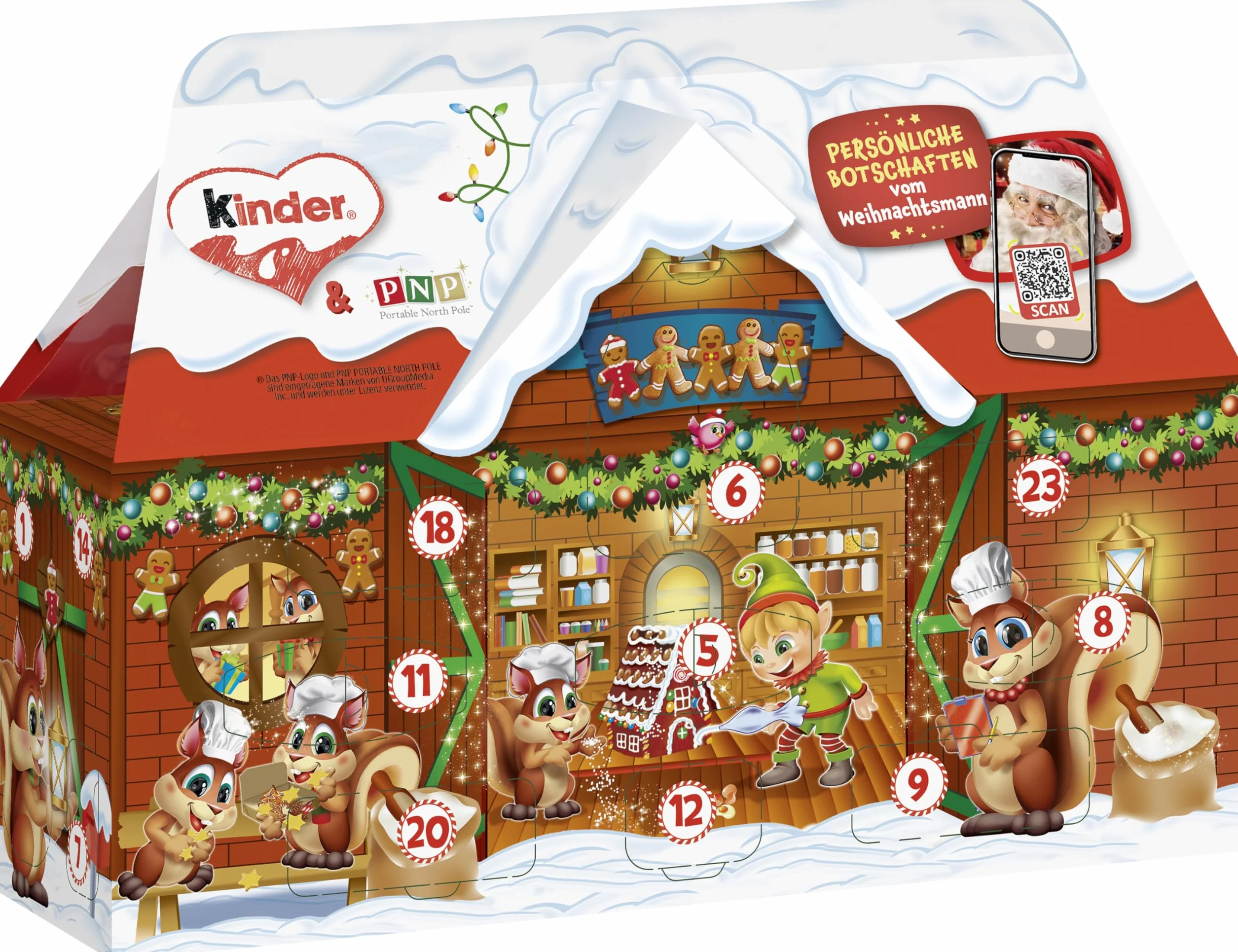 Kalendarz Kinder 3D 234g