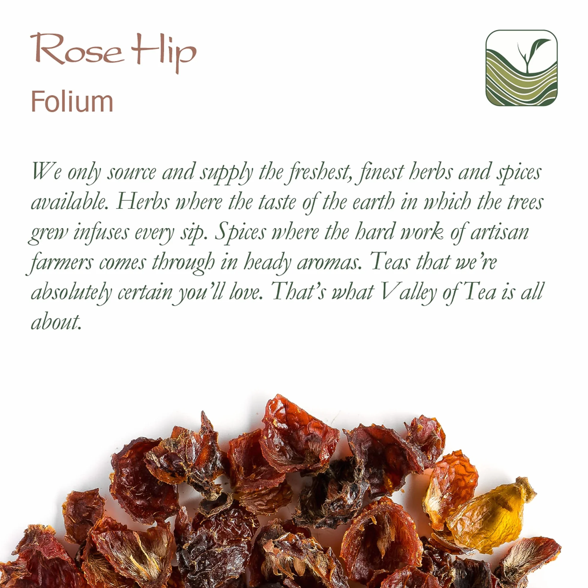 Rose Hip Organic Herbal Tea Dried Rosehips Cynorhodon Rosa Canina 100g