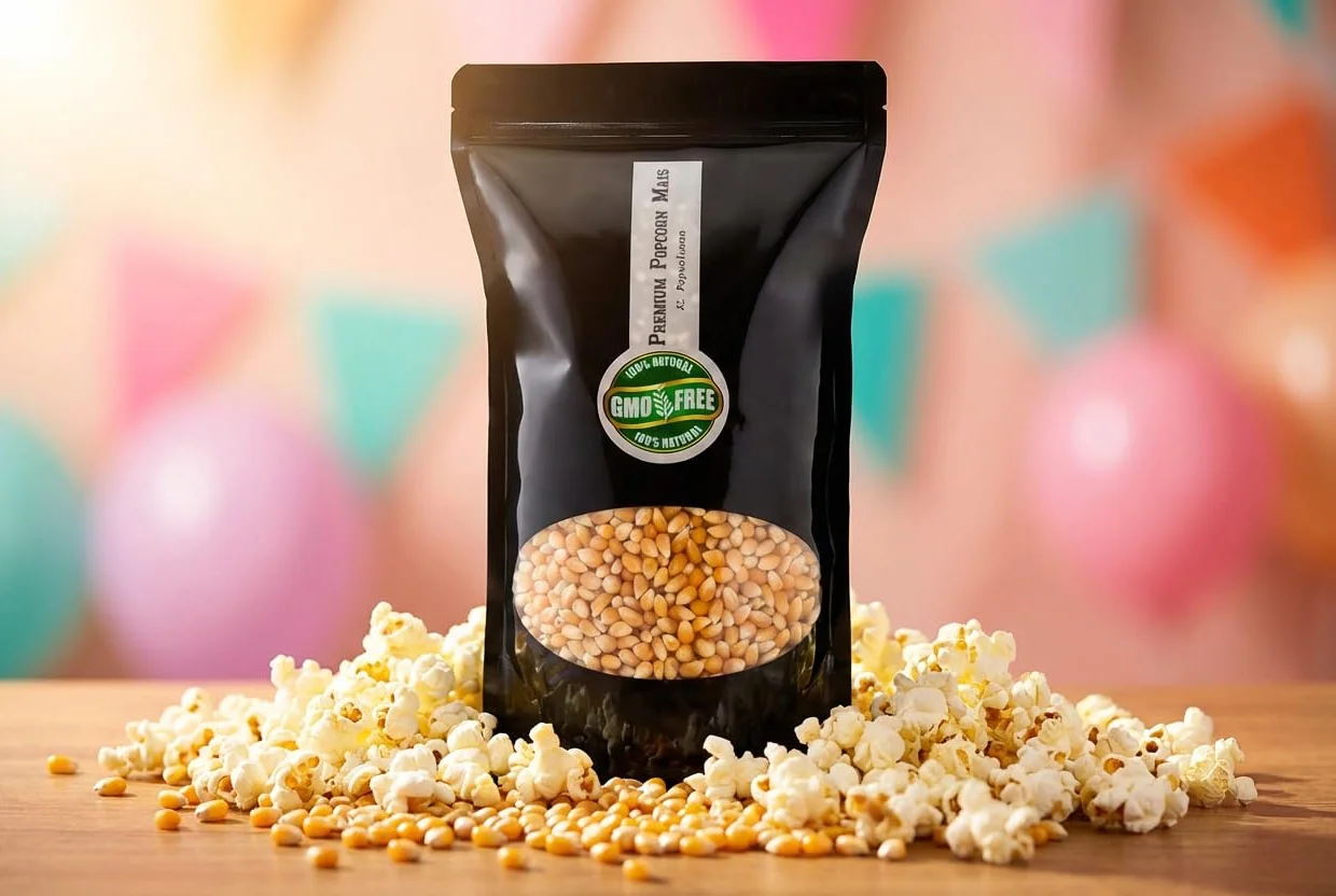Premium Butterfly Popcorn Corn 1000g XL objętość pop 1:46 z opakowaniem chroniącym smak bez GMO