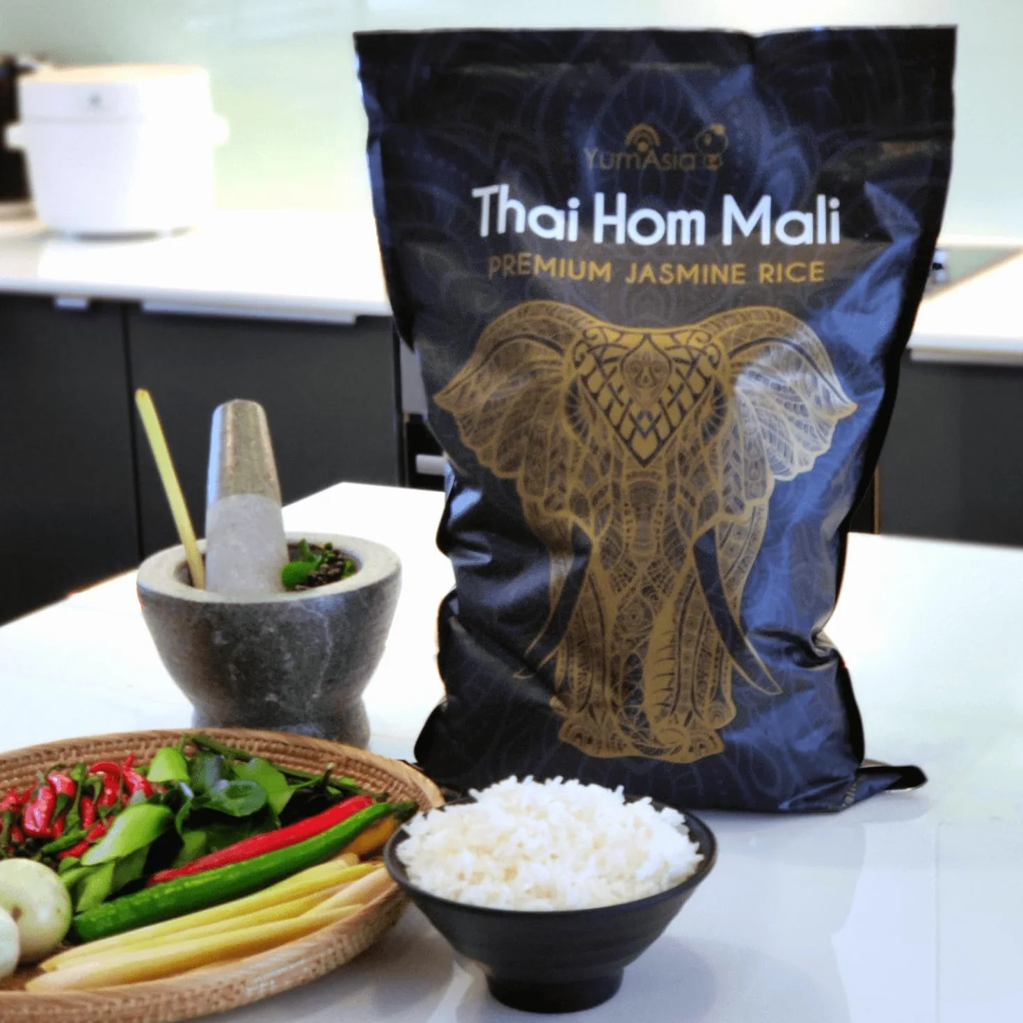 Yum Asia Thai Hom Mali Jaśminowy Biały Ryż 5kg
