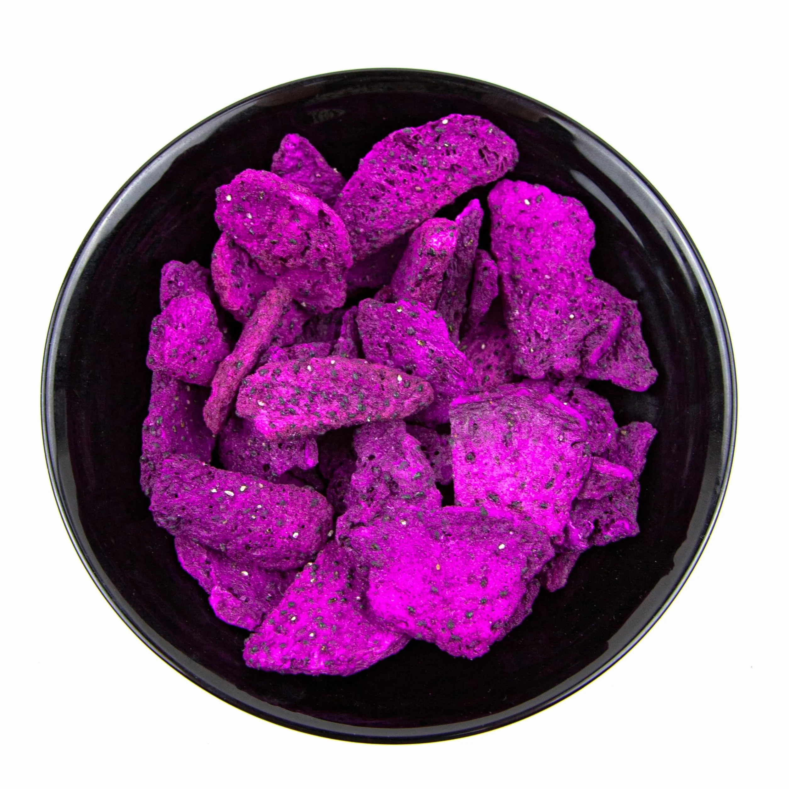 Liofilizowany Smoczy Owoc w Plastrach 100g - Suszona Pitaya Naturalna - Owoce Tropikalne do Dekoracji Ciast