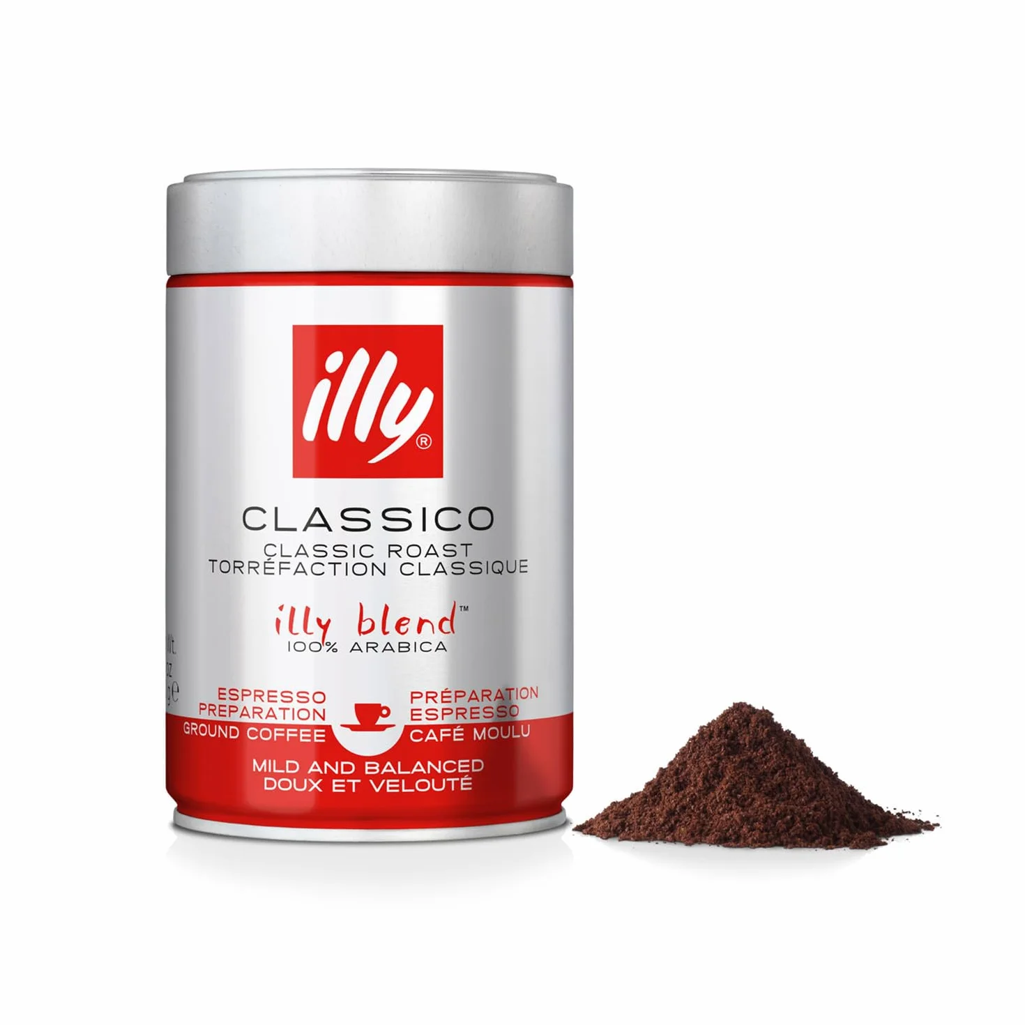 Illy Classico włoska kawa mielona, 250 g