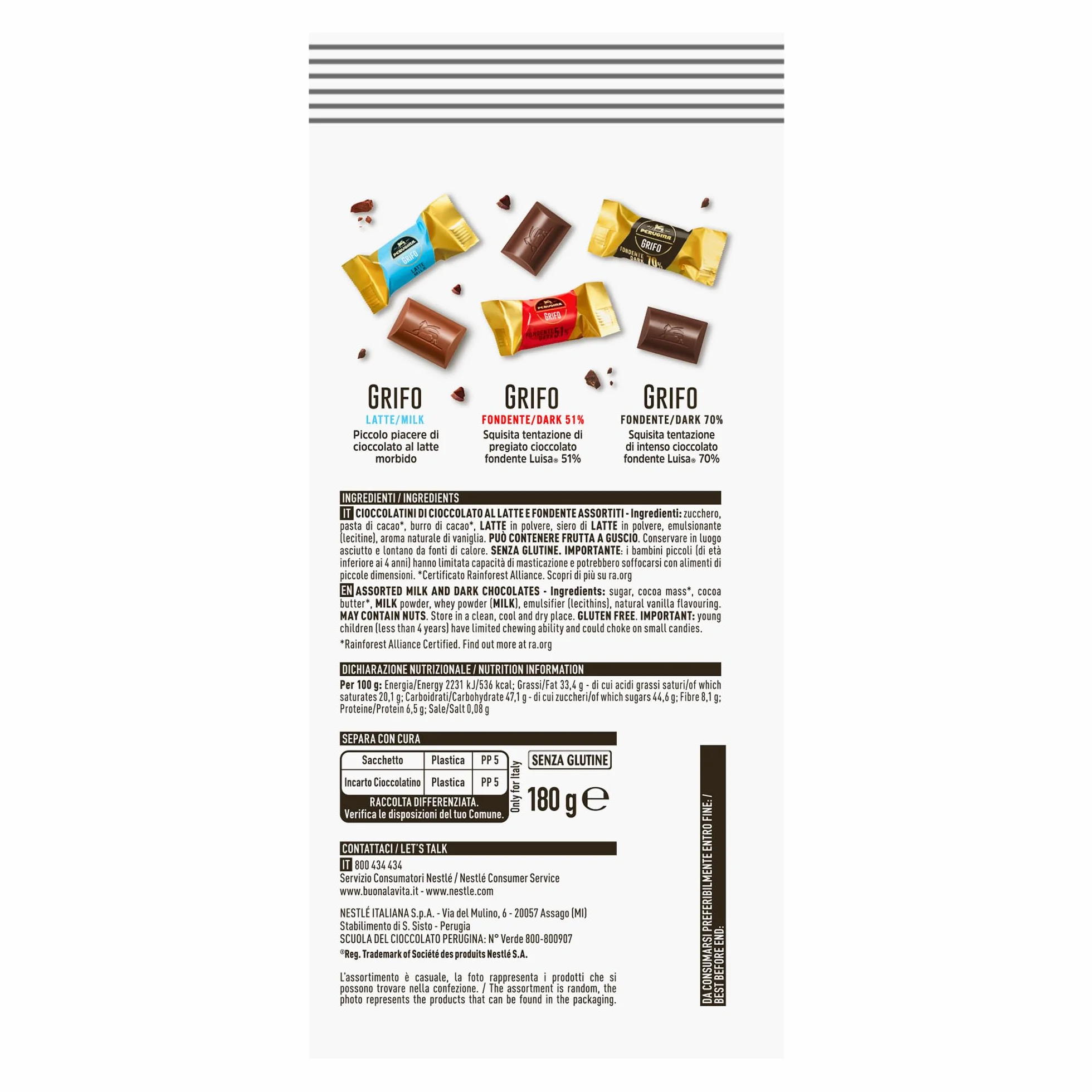 Czekoladki Grifo Cioccolatini 200g - Perugina