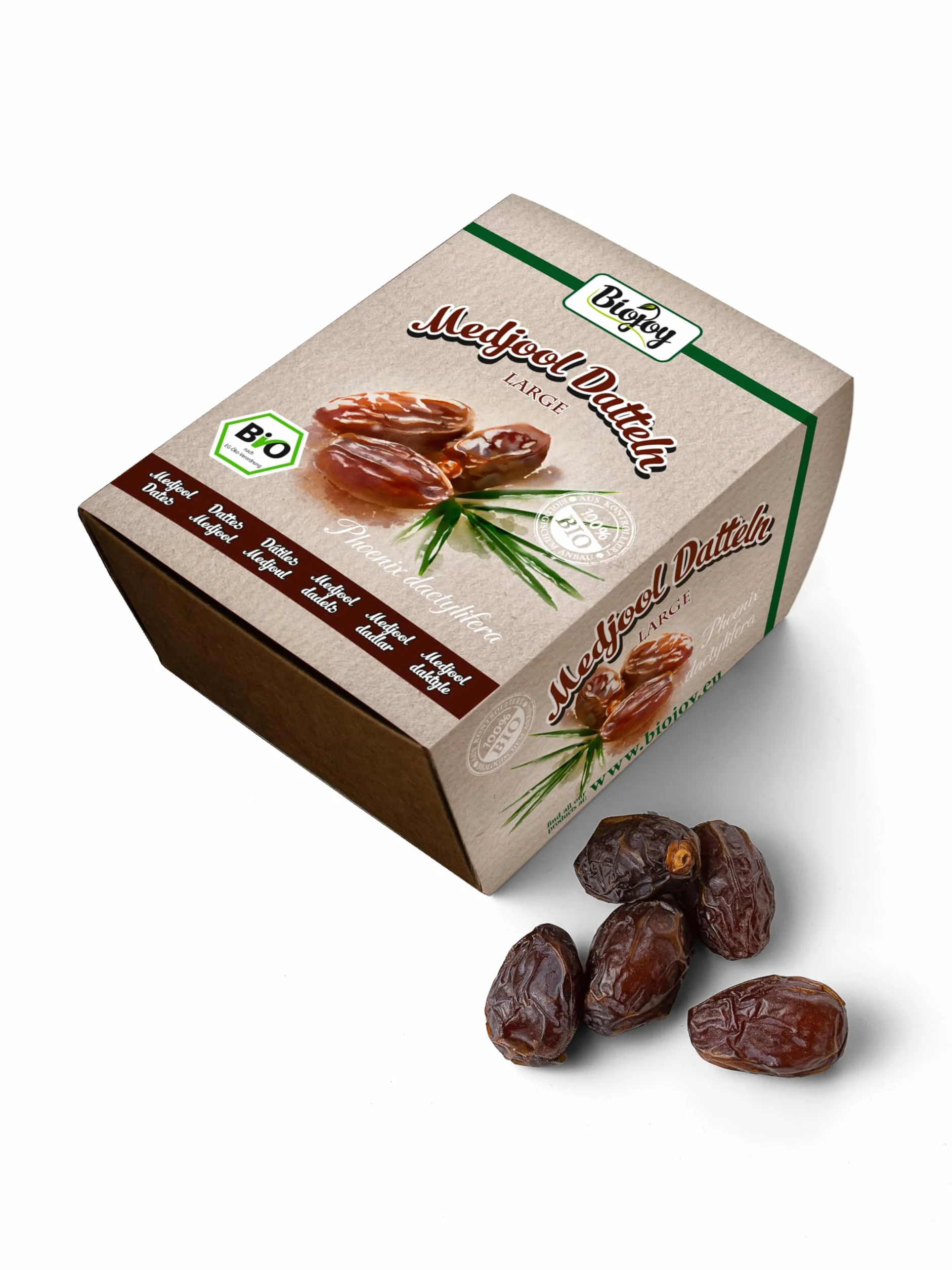 Biojoy Bio-Daktyle Medjool z Izraela, królewskie, 1 kg