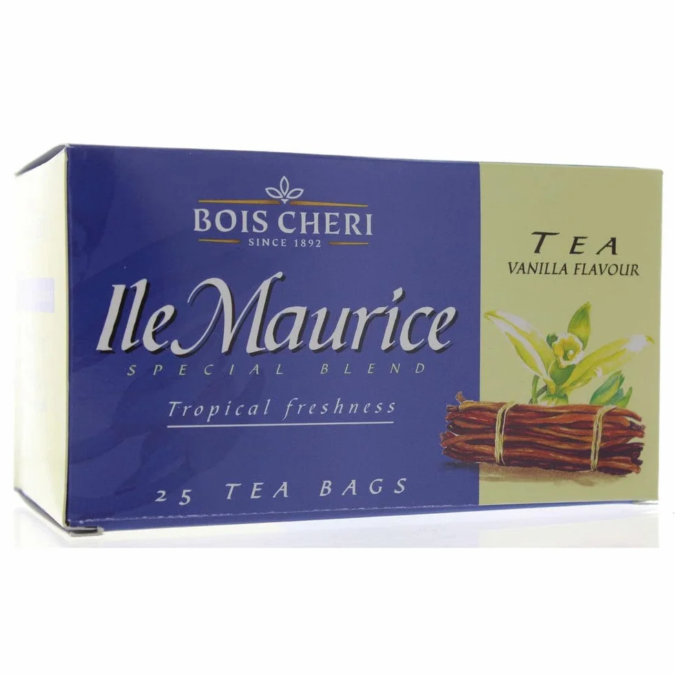 Bois Cheri czarna herbata waniliowa (50 g - 25 torebek) Mauritiusa