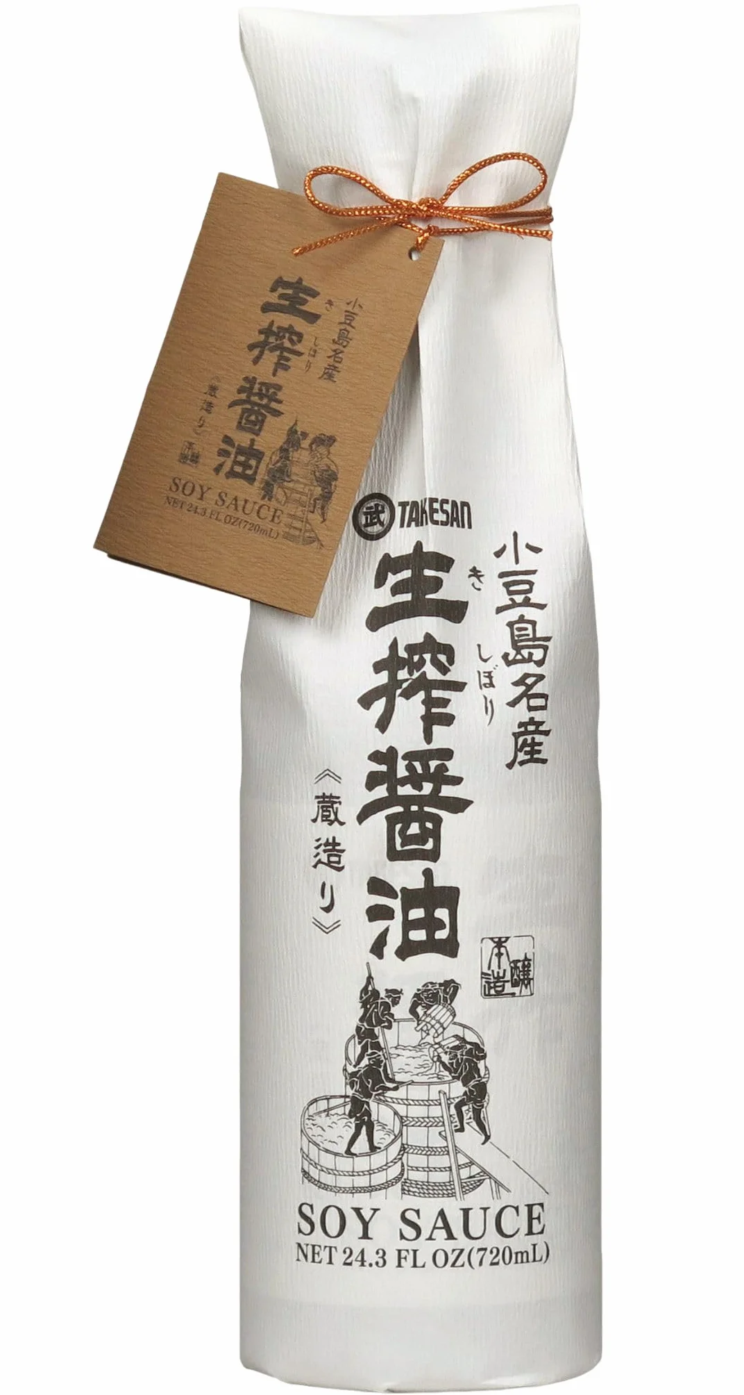 Kishibori Shoyu ręcznie wykonany japoński sos sojowy Premium 720 ml 1 butelka
