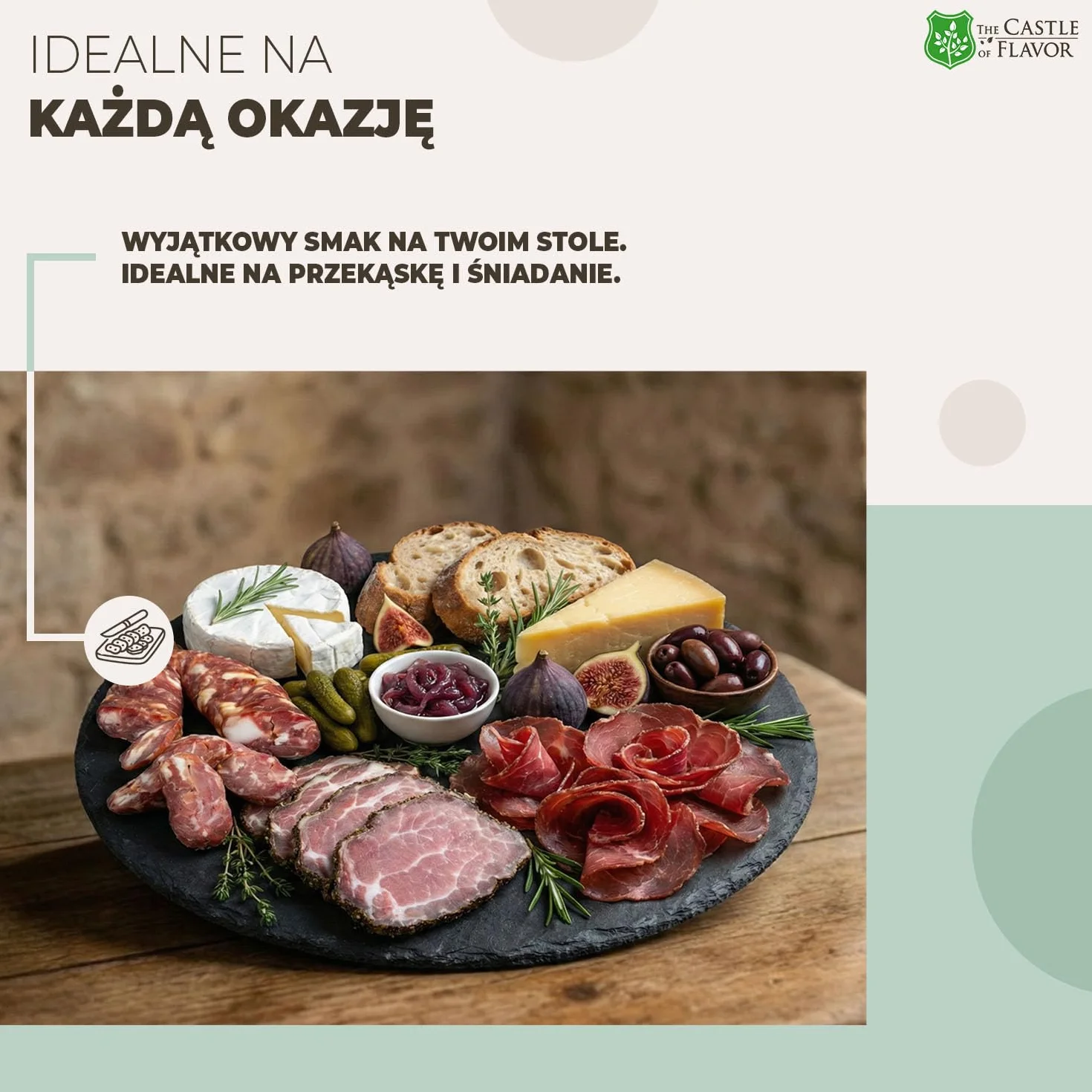 Suszona kiełbasa wieprzowa – marynowana w ziołach i tradycyjnie wędzona – tradycyjna wędzona i suszona kiełbasa wiejska, intensywny aromat jałowca i czosnku 2op. x 450g = 900g