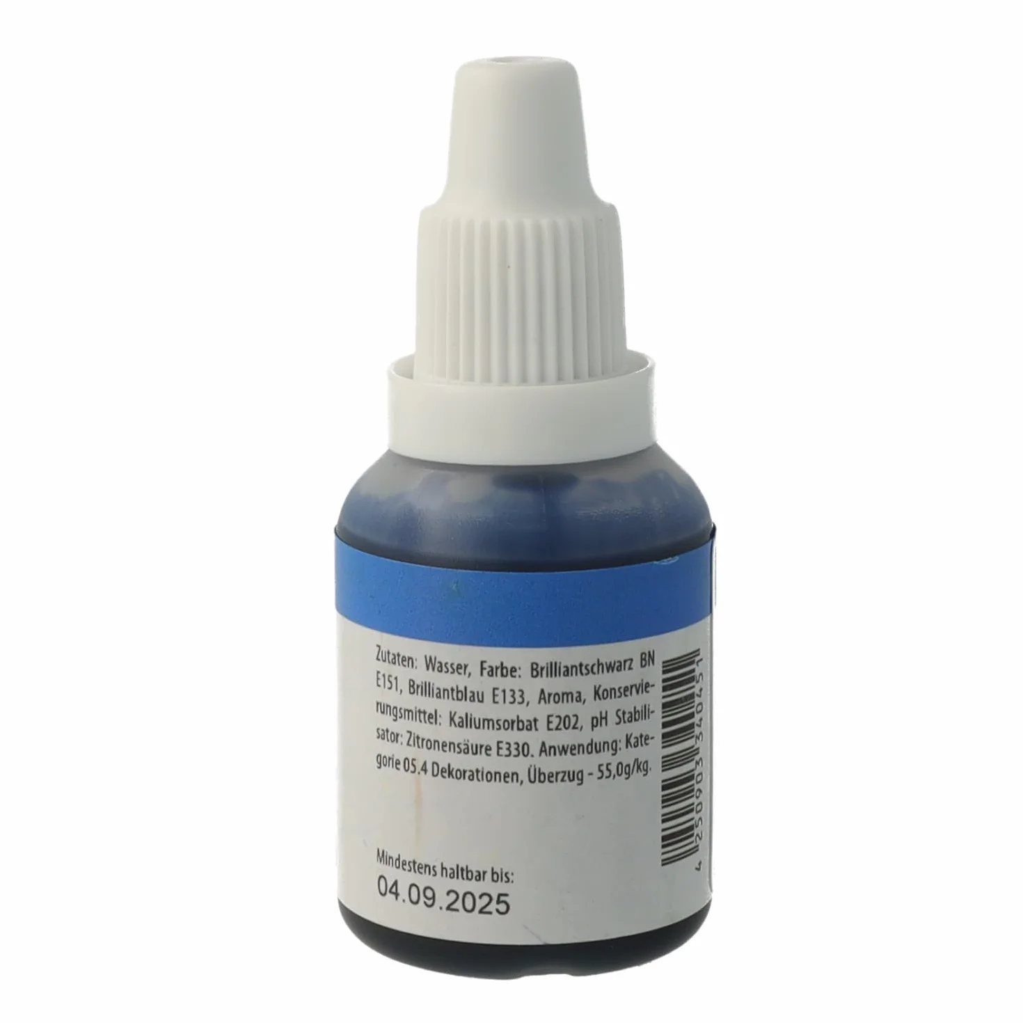 Bakeryteam Airbrush barwnik spożywczy niebieski 20 ml