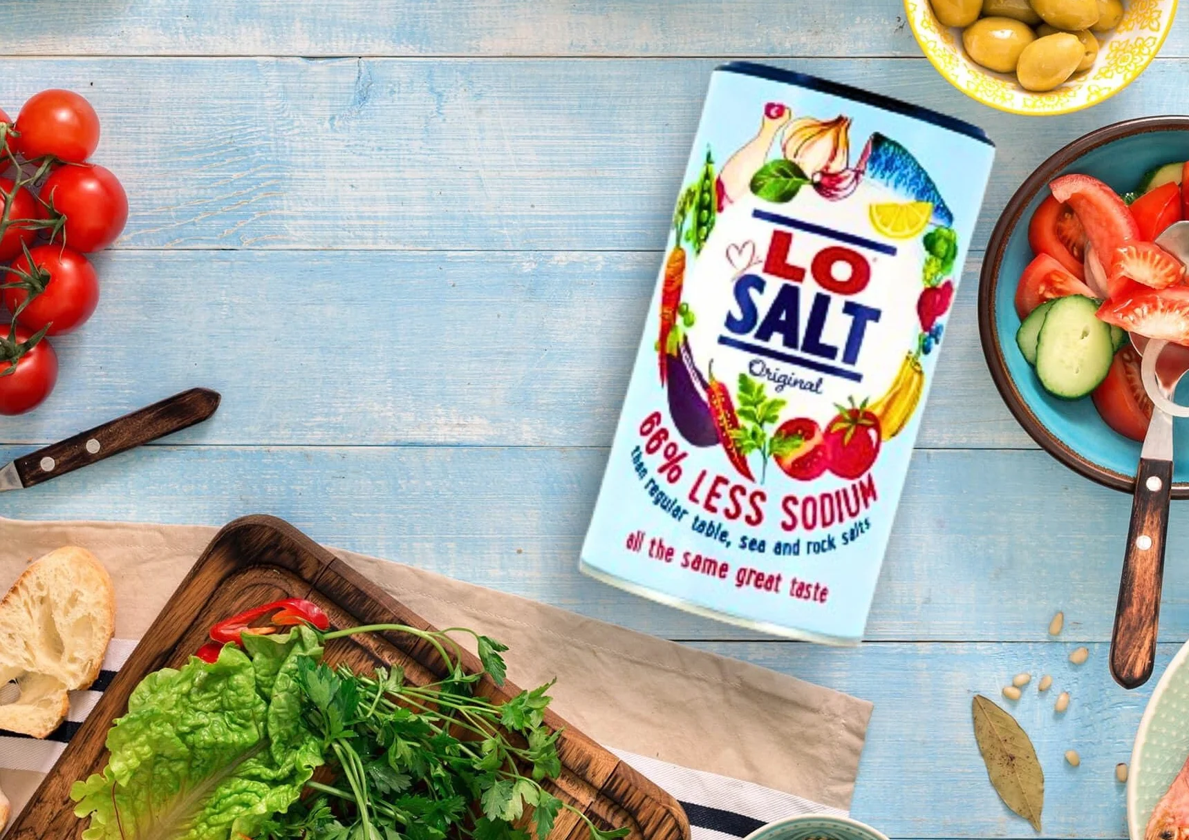 Lo Salz redukuje sól sodową (350 g) - opakowanie zawierające 2 sztuki