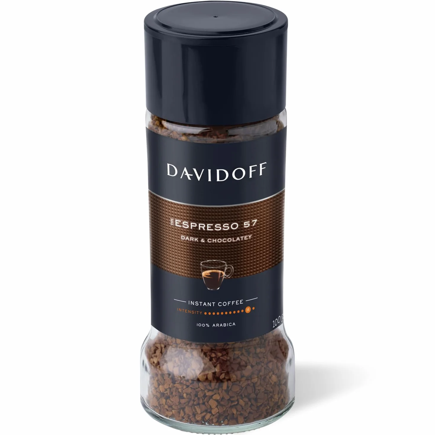 Davidoff Espresso 57 Intense Kawa rozpuszczalna 100% Arabica, 100 g