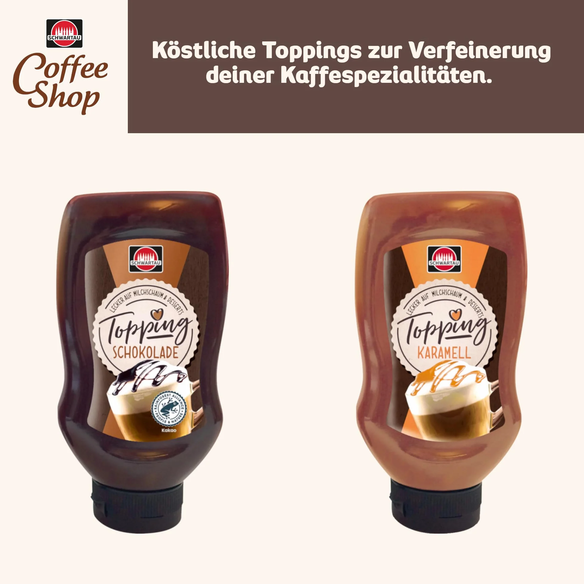 Schwartau Topping Coffee Shop Caramel 250 ml