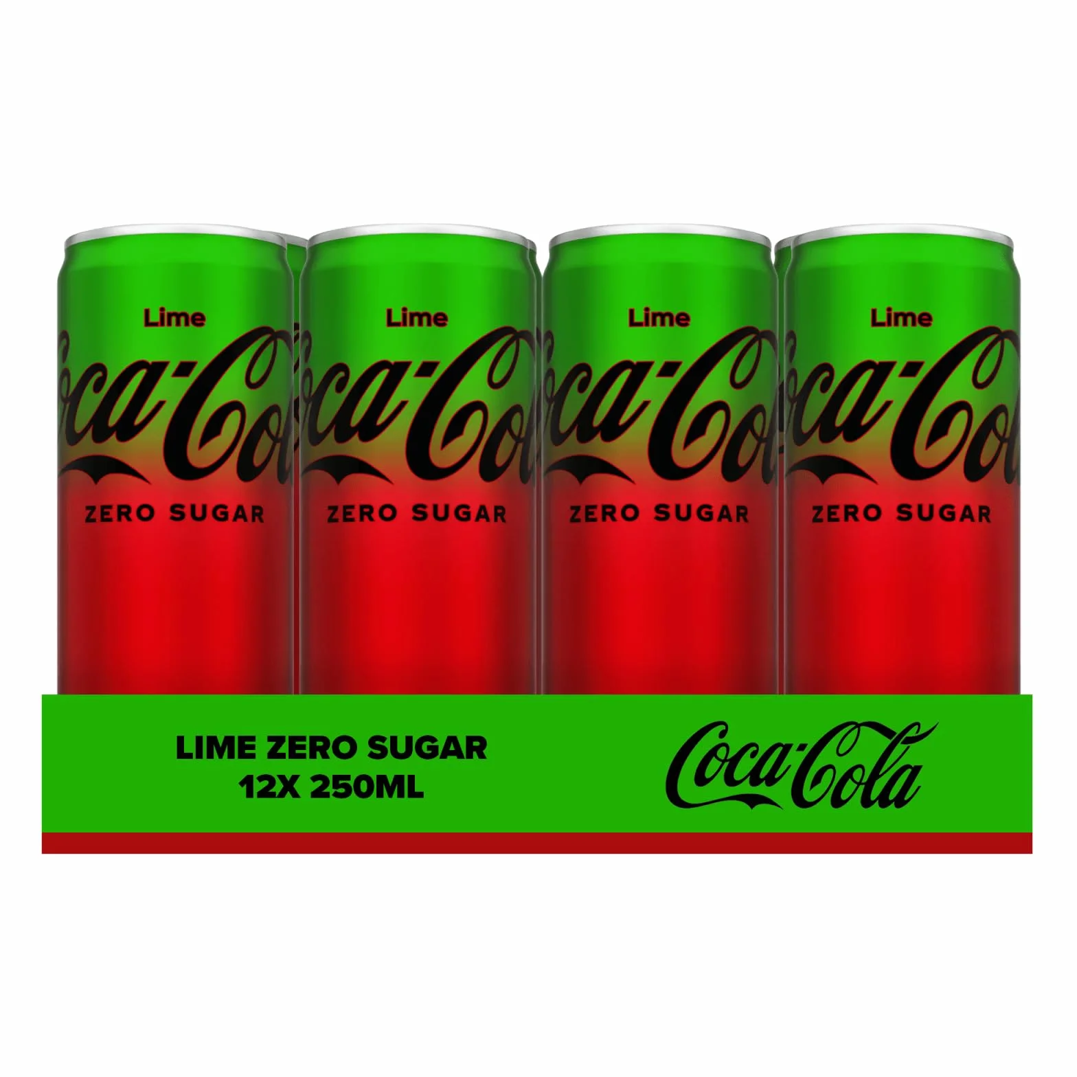 Coca Cola Zero Sugar Lime puszka (12 x 250 ml)