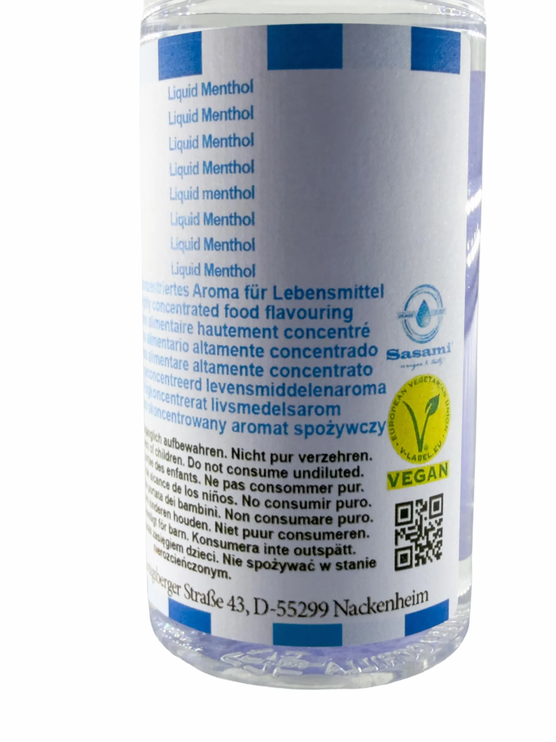 Sasami Liquid Menthol Aromat Koncentrat 10ml