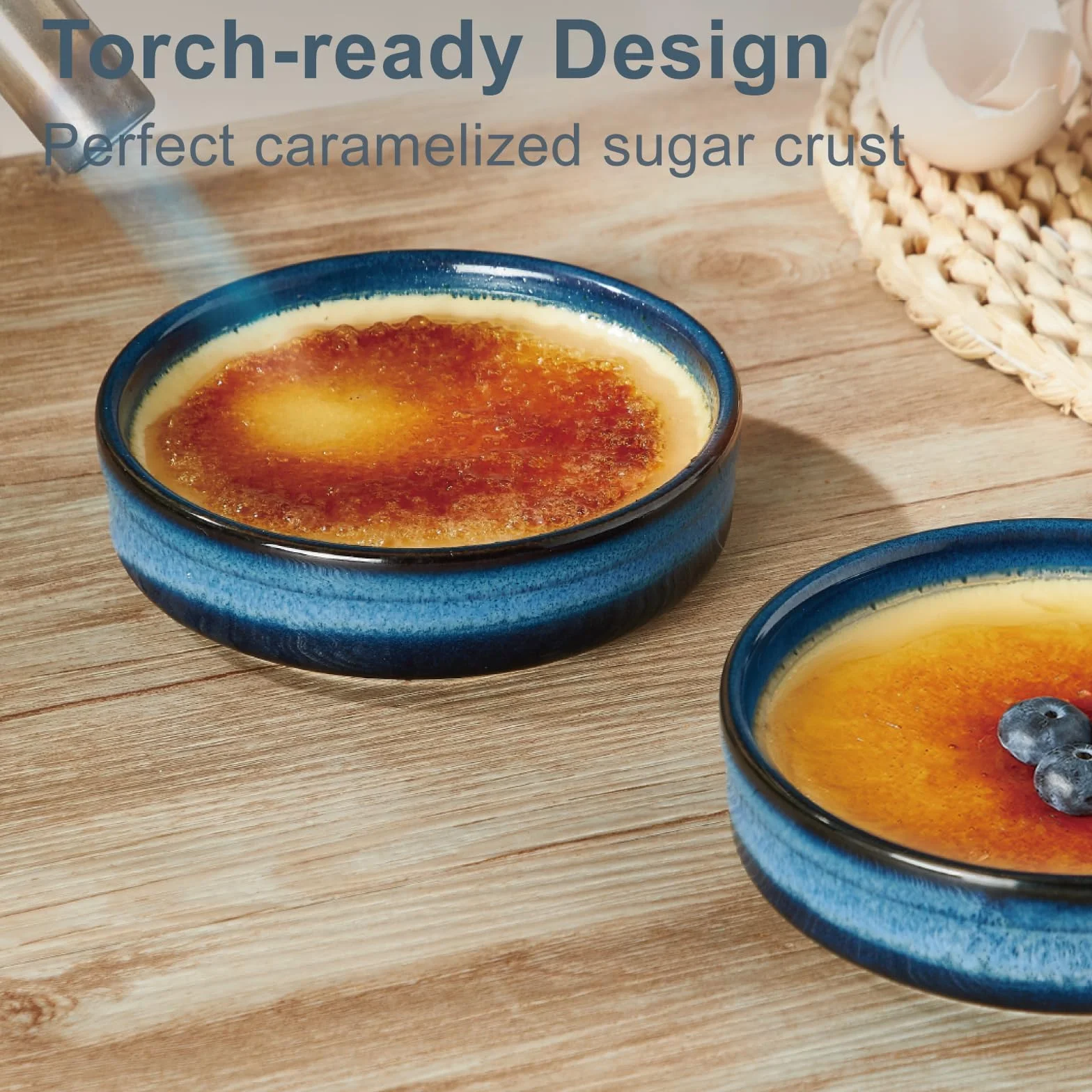 ONEMORE Ramekins Creme Brulee 113 ml do piekarnika