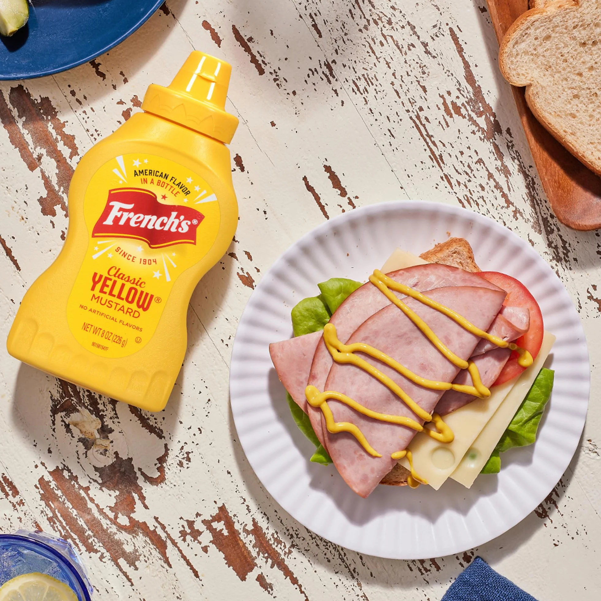 French's Yellow Mustard Musztarda, 227 g