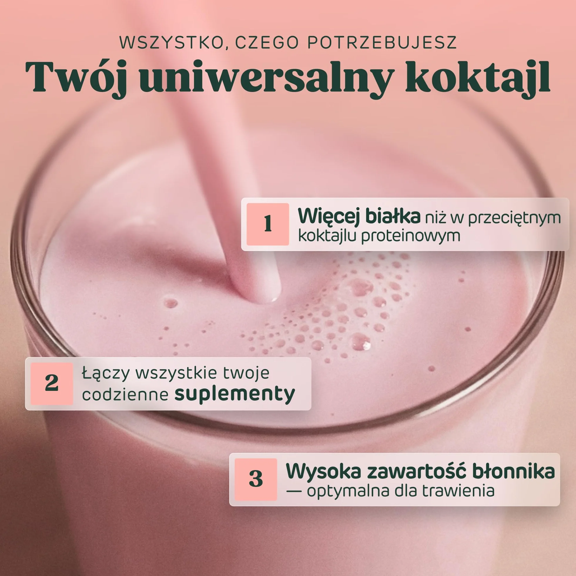 Saturo Pożywienie do picia truskawka 330 kcal białko 8 x 330 ml