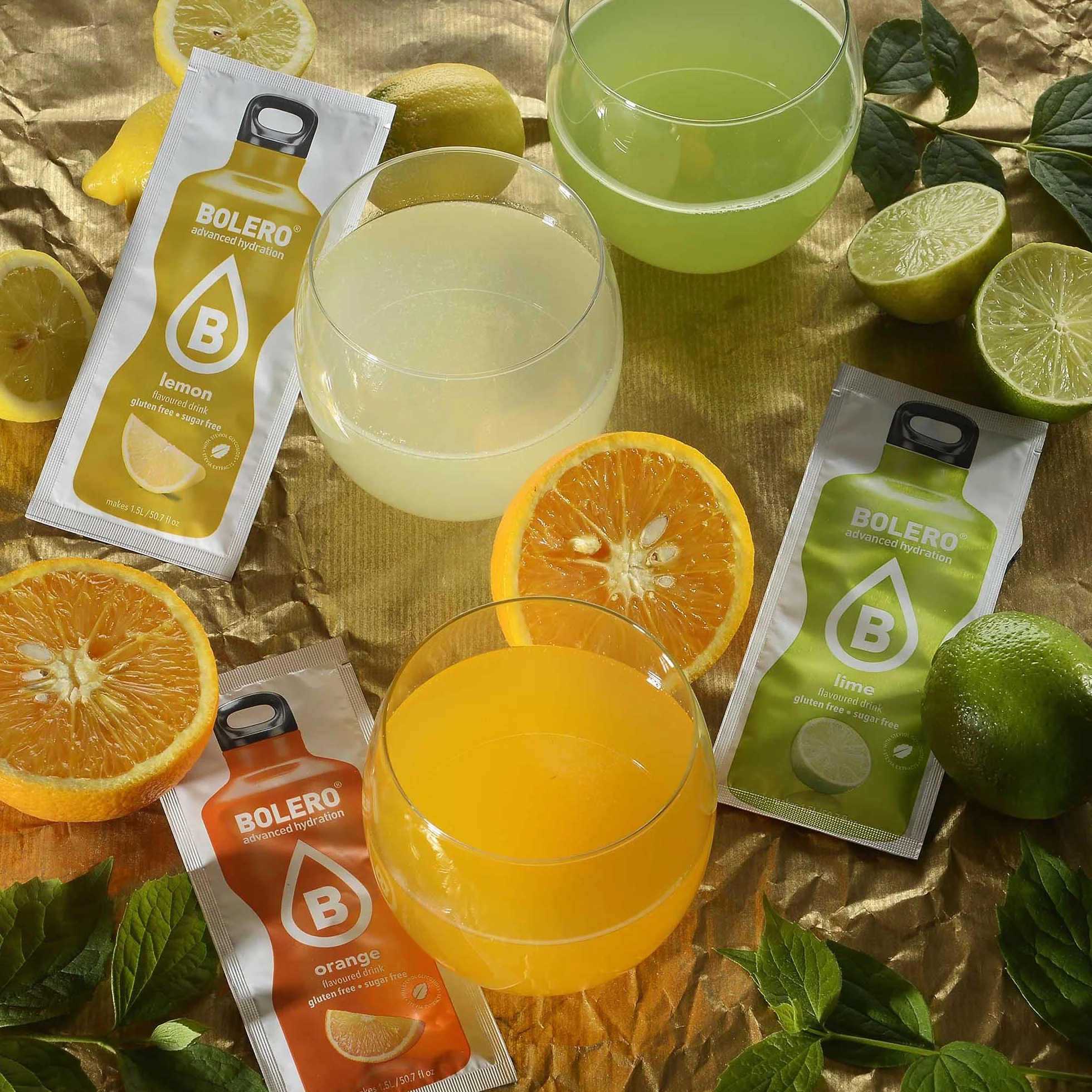 Bolero Drinks FOREST FRUITS 24x9g Orzeźwiający napój bez cukru słodzony stewią Witamina C dla diabetyków