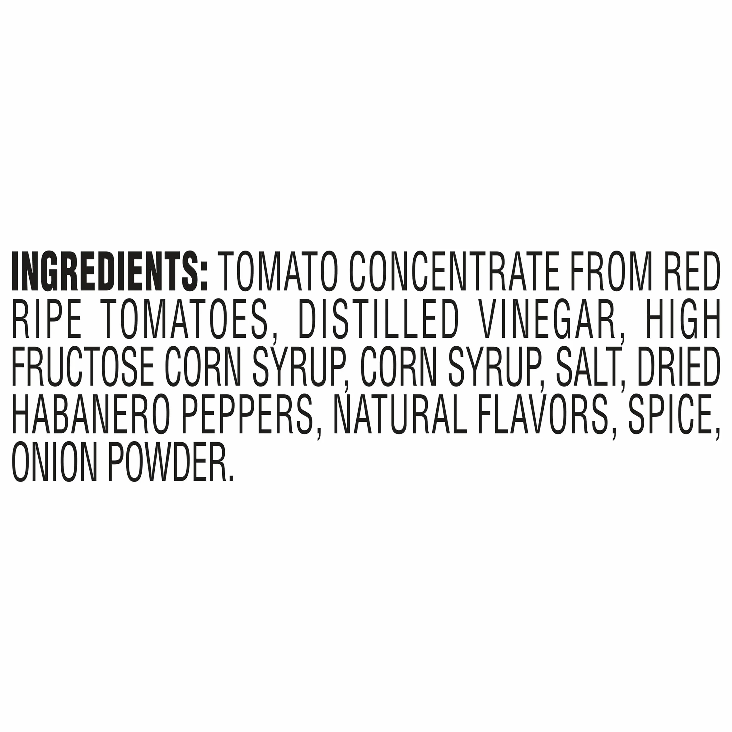Heinz Tomato Ketchup Blended with Habanero, 14 oz Squeeze Bottle