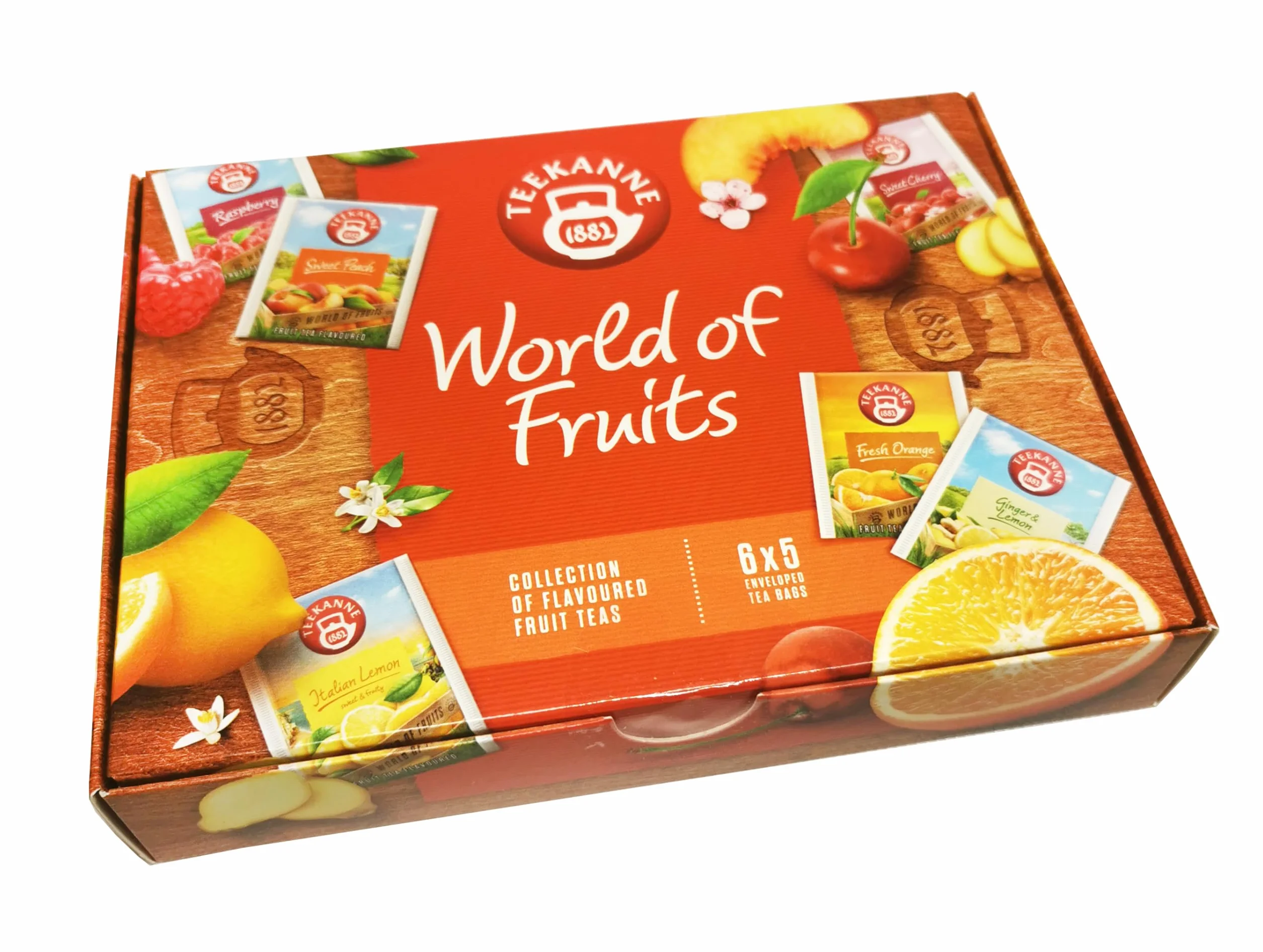 Teekanne World of Fruits (NEW EDITION) - Fruit Tea Selection Box - 6 Geschmacksrichtungen * 5 Tb