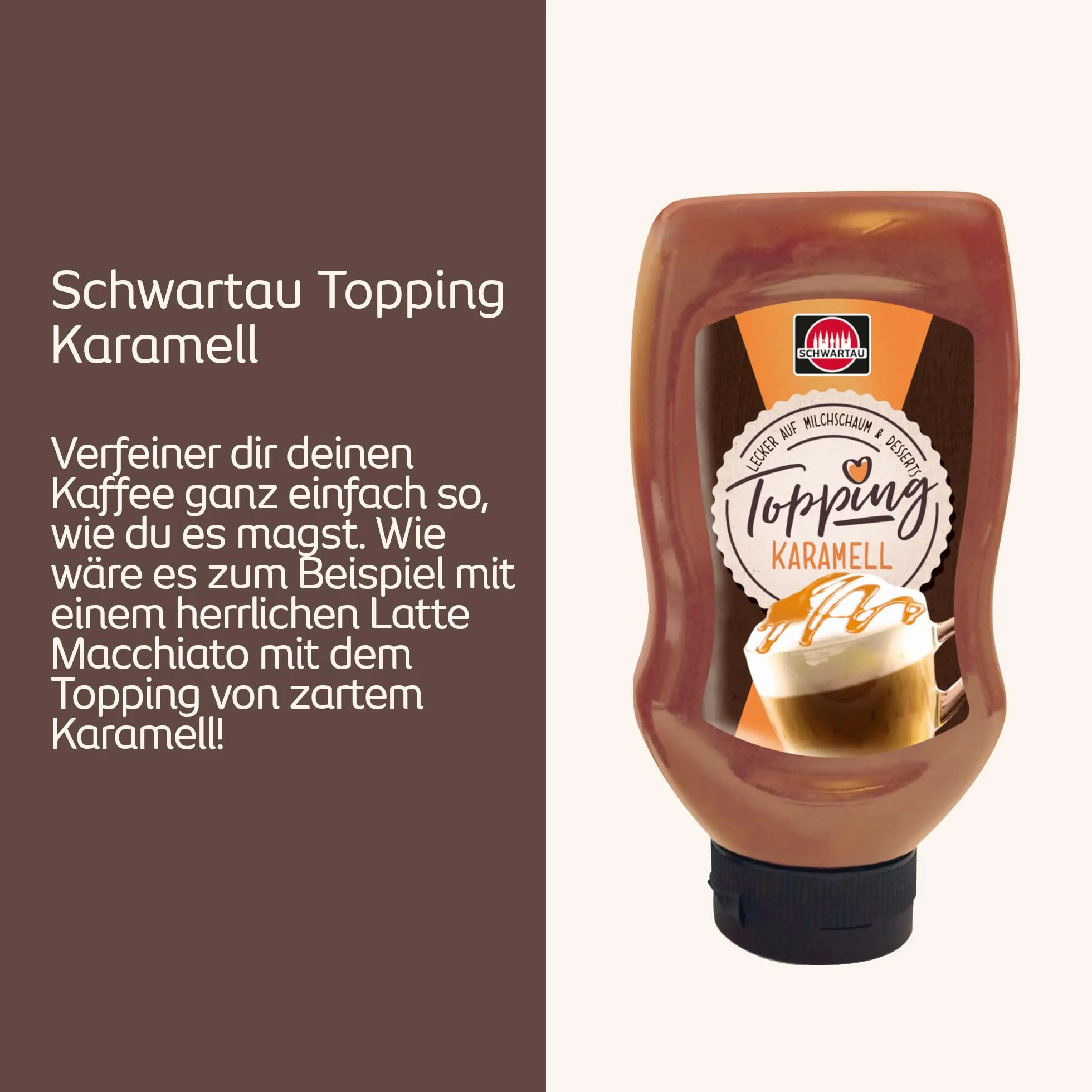 Schwartau Topping Coffee Shop Caramel 250 ml