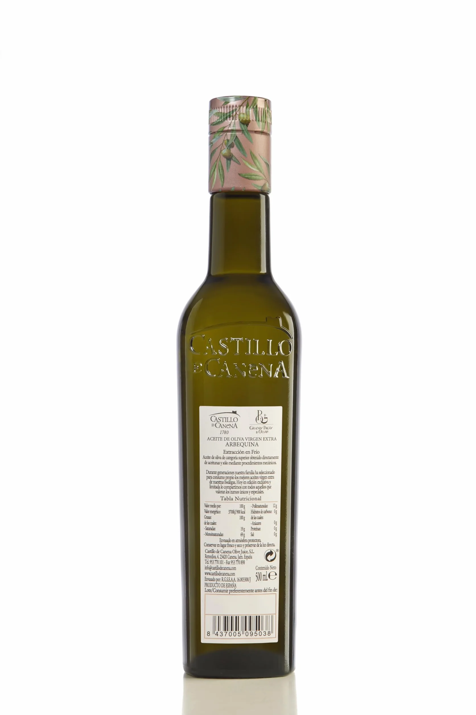 Castillo de Canena Family Reserve Arbequina 500 ml Oliwa z oliwek extra virgin
