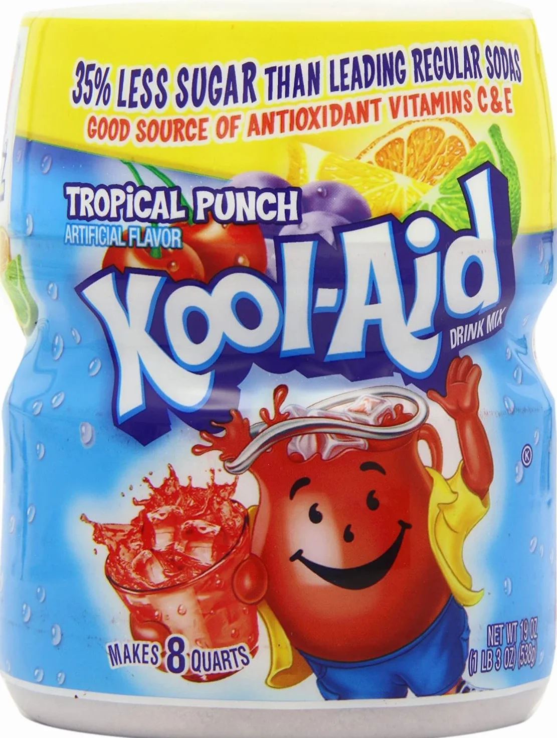Kool Aid Tub Tropical Fruit Punch 538 g