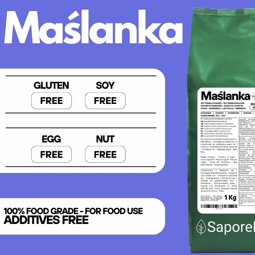 Saporepuro Maślanka w proszku 1 kg