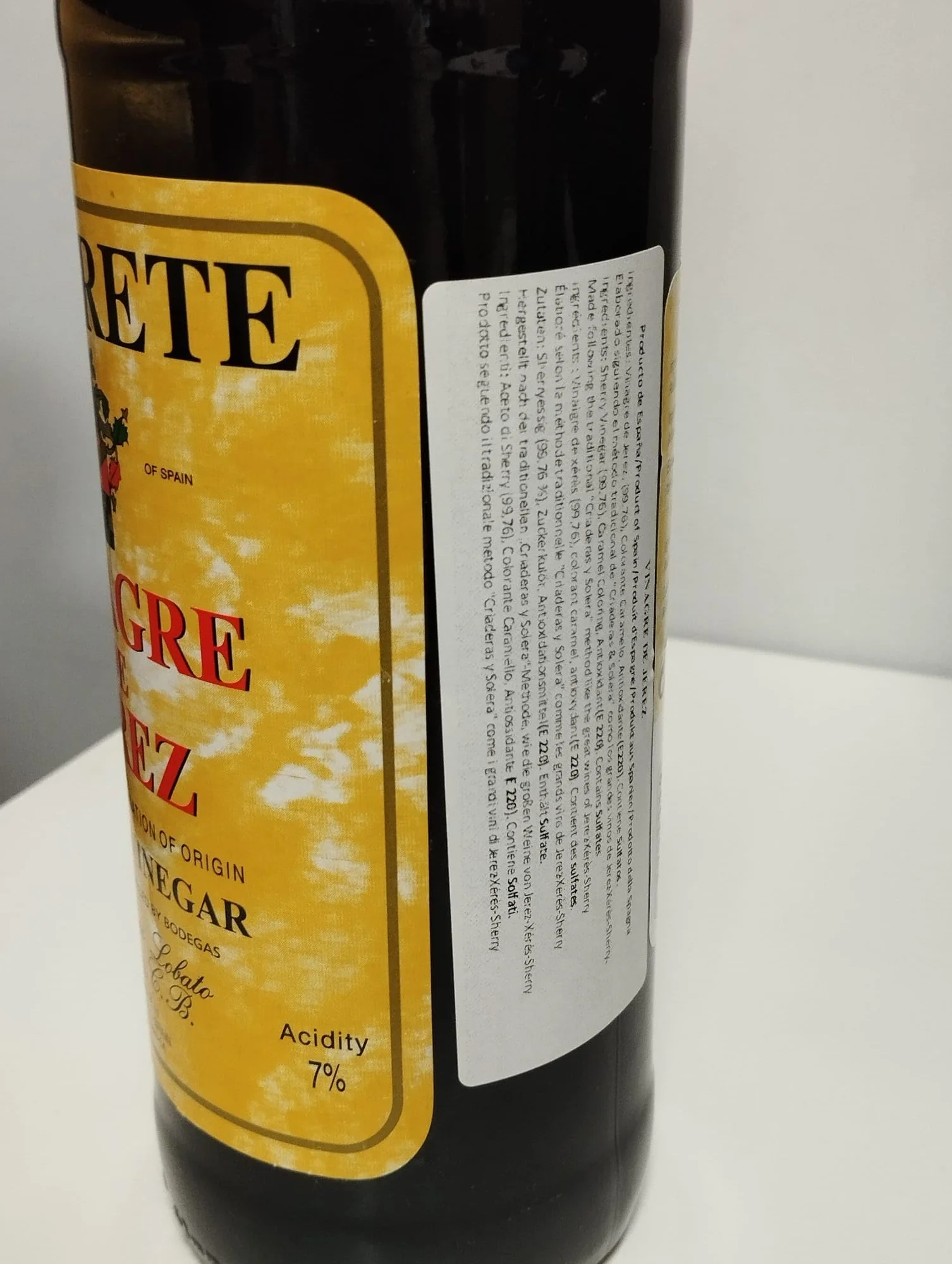 Ocet rezerwowy Jerez 20 lat 375 ml