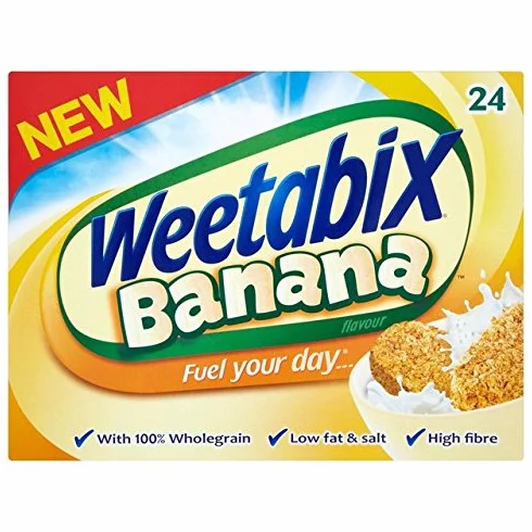 Weetabix Banan Flavour 24 sztuki 520 g