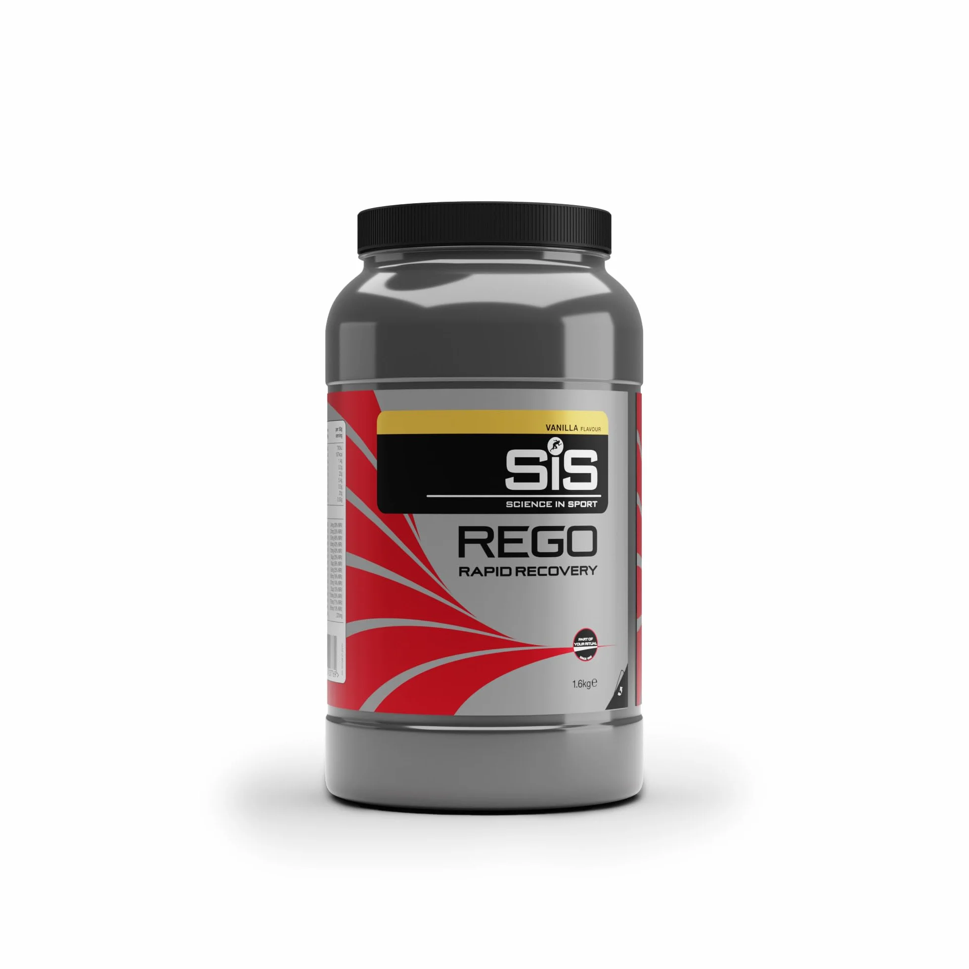SIS REGO Rapid Recovery 1500g Vanilla - Przed i po treningu
