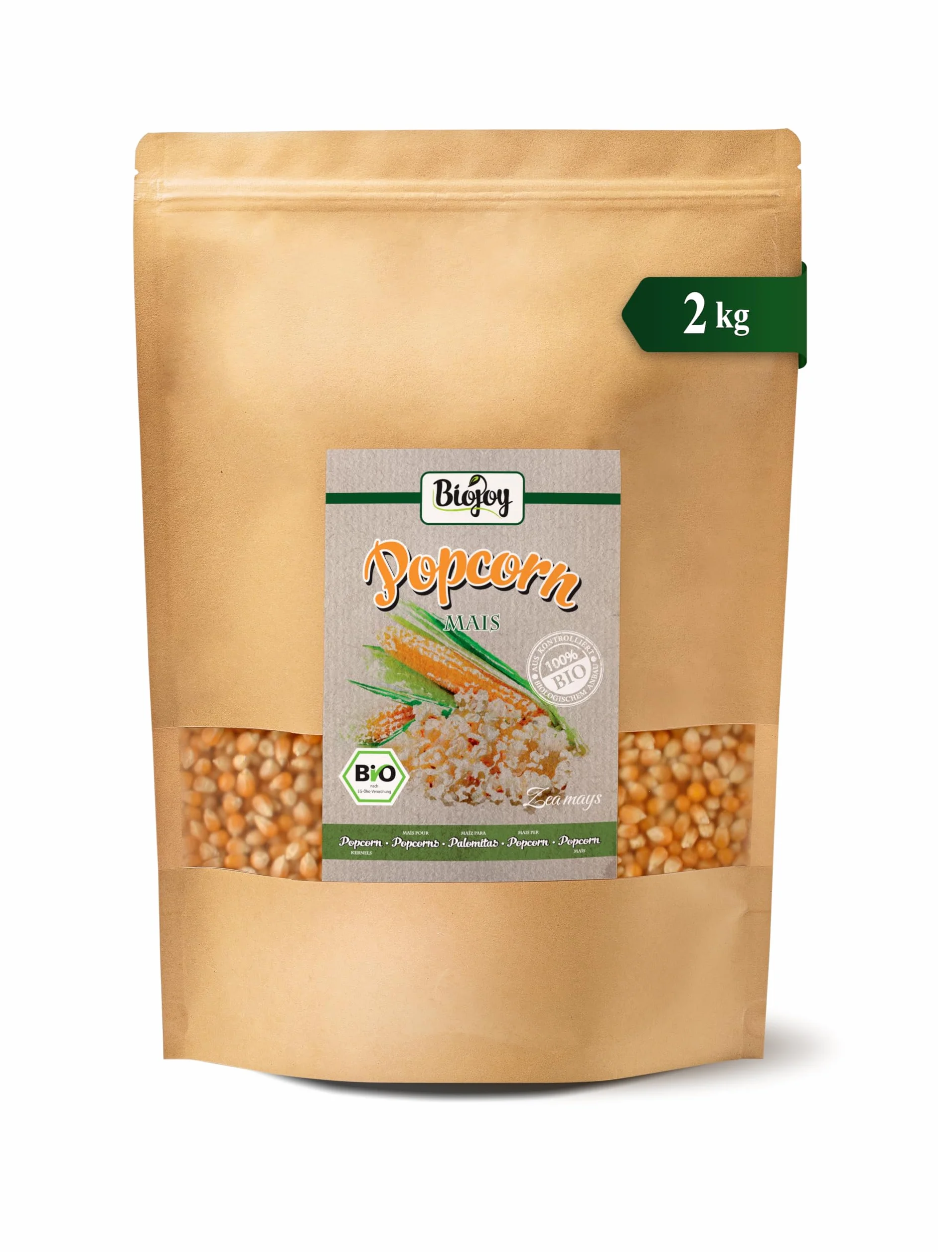 Biojoy BIO-Kukurydza popcorn 2 kg