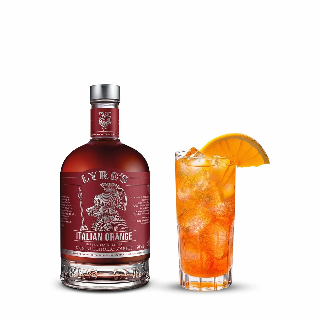 Lyre's Italian Orange Spirytus Bezalkoholowy - Aperitivo Alternatywa, Nagrodzony, 700ml
