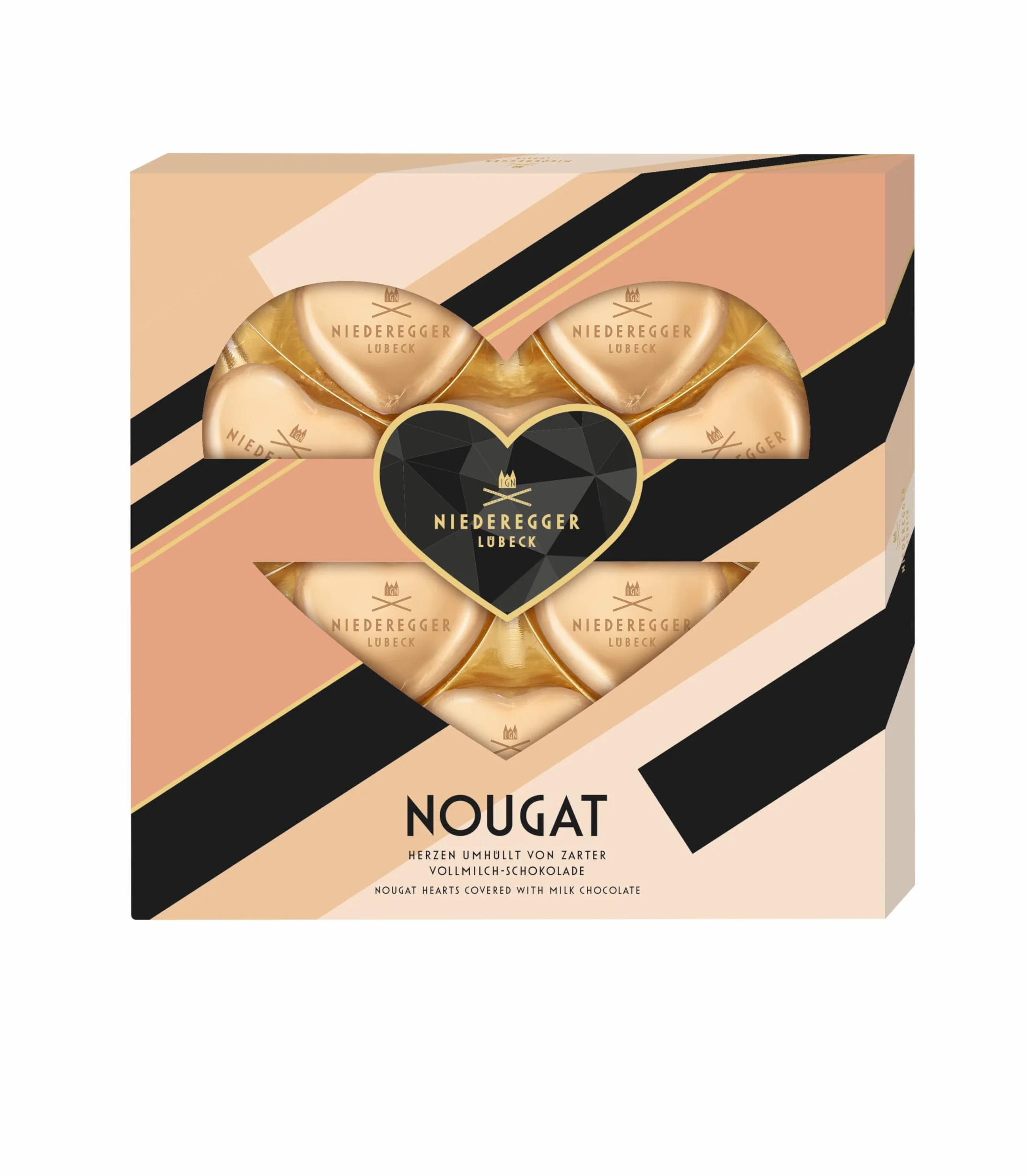 Niederegger Serce nugatowe, 125 g