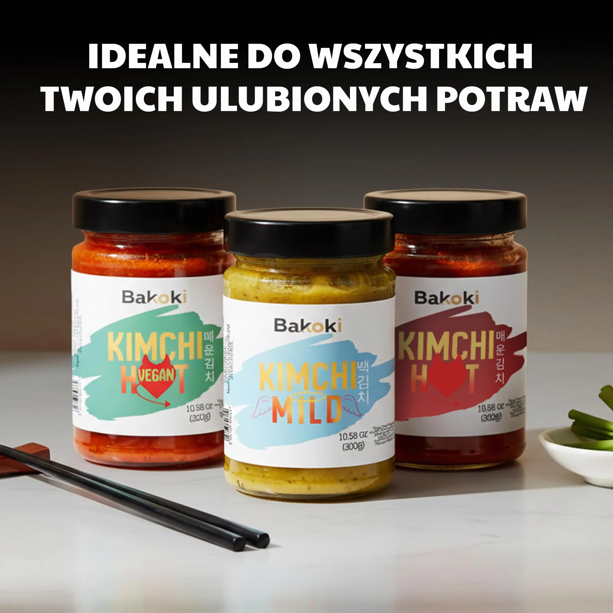 Bakoki KIMCHI Originales koreanisches Rezept - 3er Pack