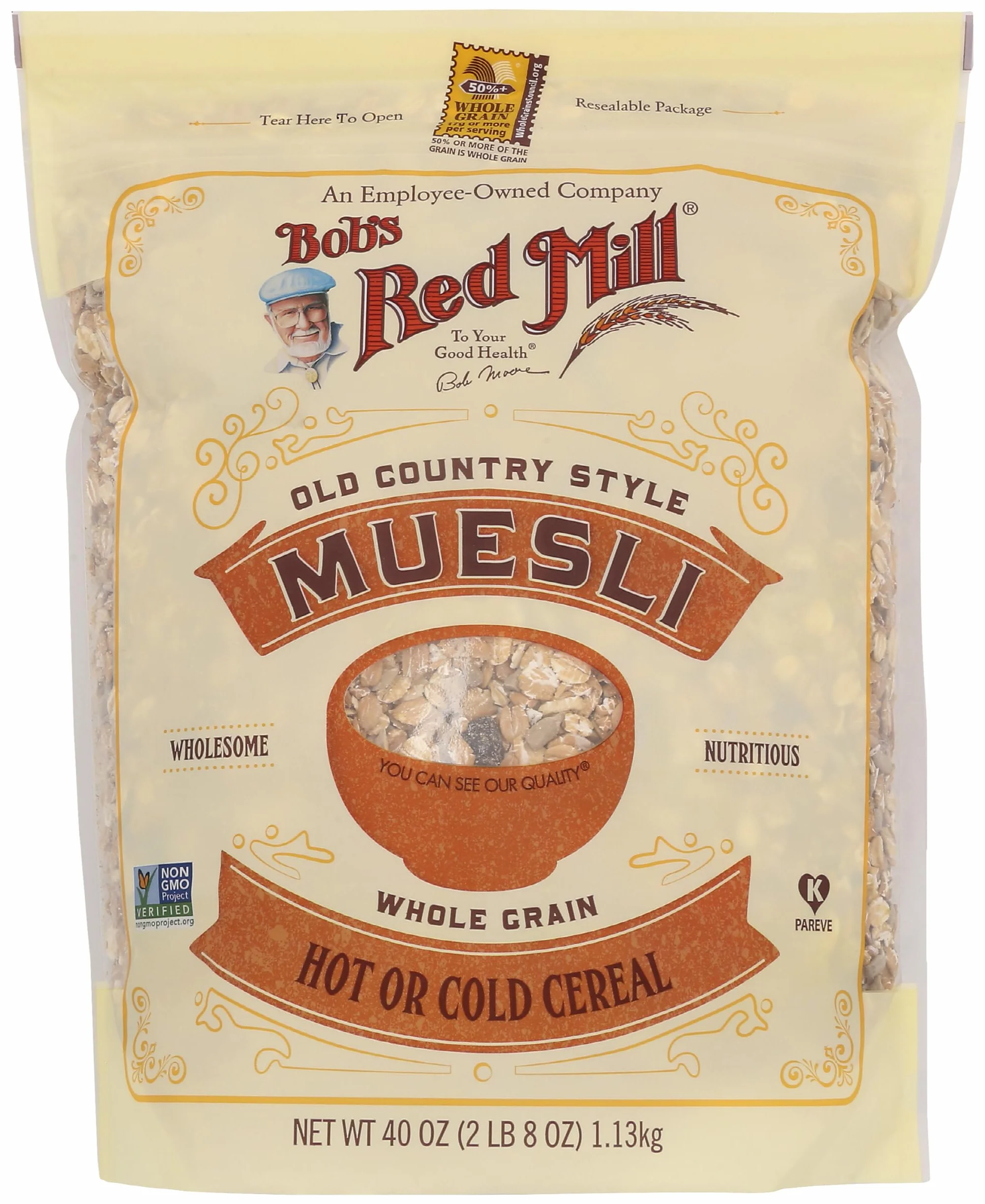 Bob's Red Mill Old Country Style Muesli, 40 Ounce