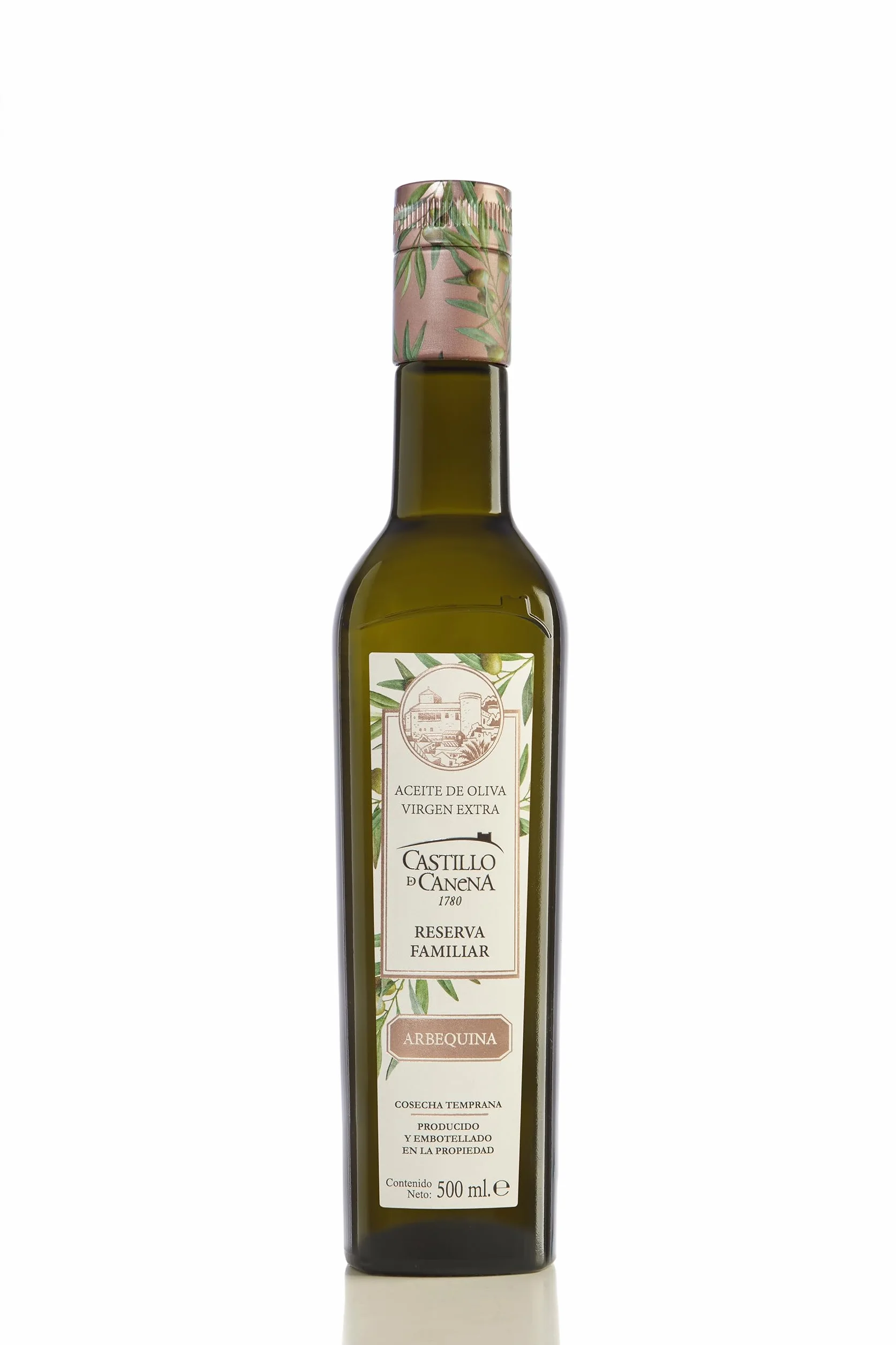 Castillo de Canena Family Reserve Arbequina 500 ml Oliwa z oliwek extra virgin