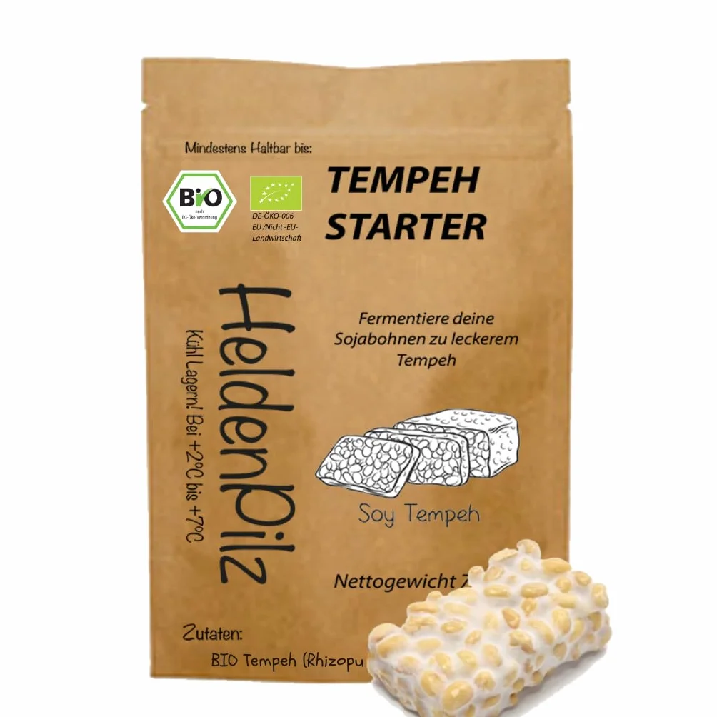 Kultura startera Tempeh Rhizopus Oligosporus 75g - do 75 kg domowego tempeh