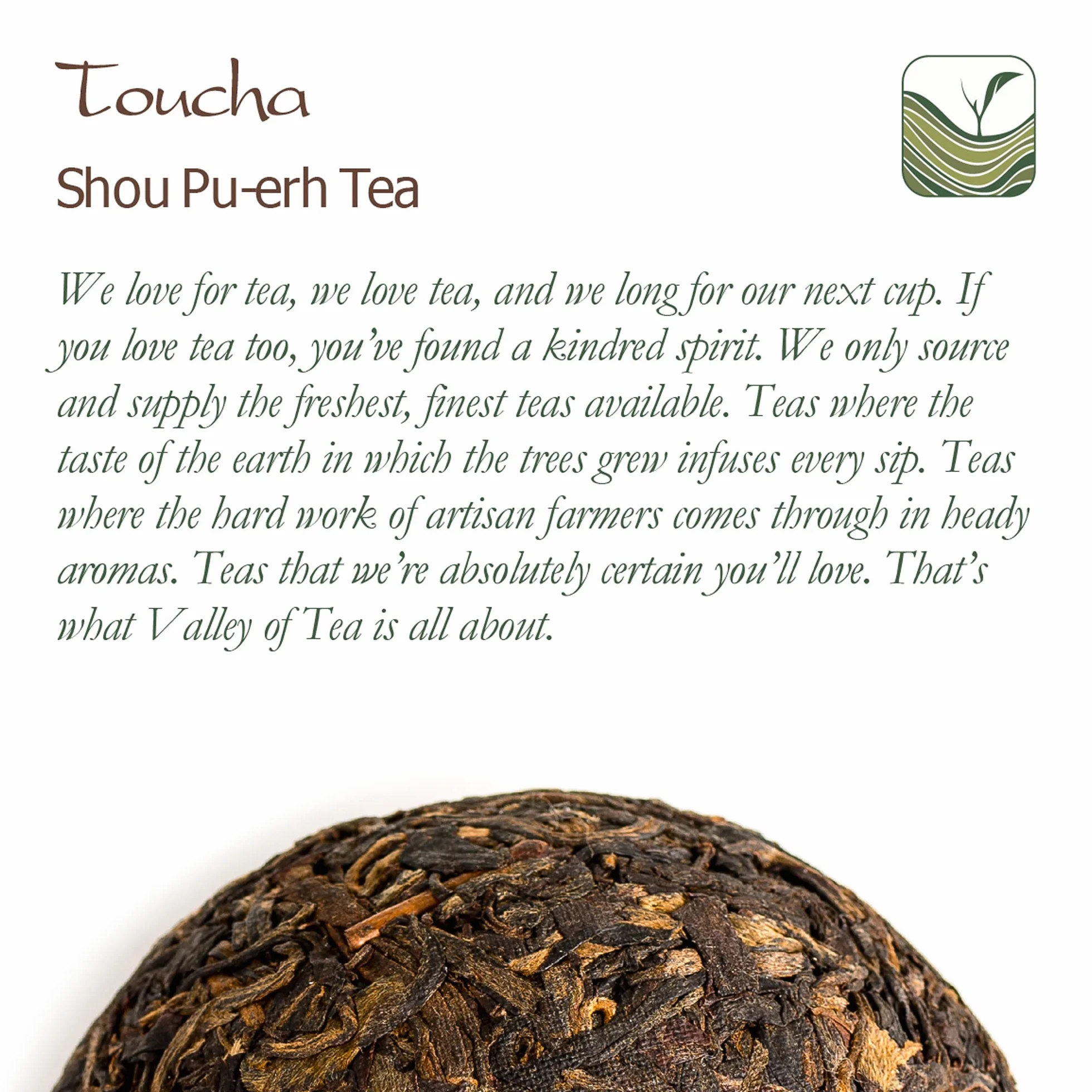 Toucha Pu-erh Tea Yunnan China - Tou Cha Bird Nest Pressed Chinese Puer Tea 100g