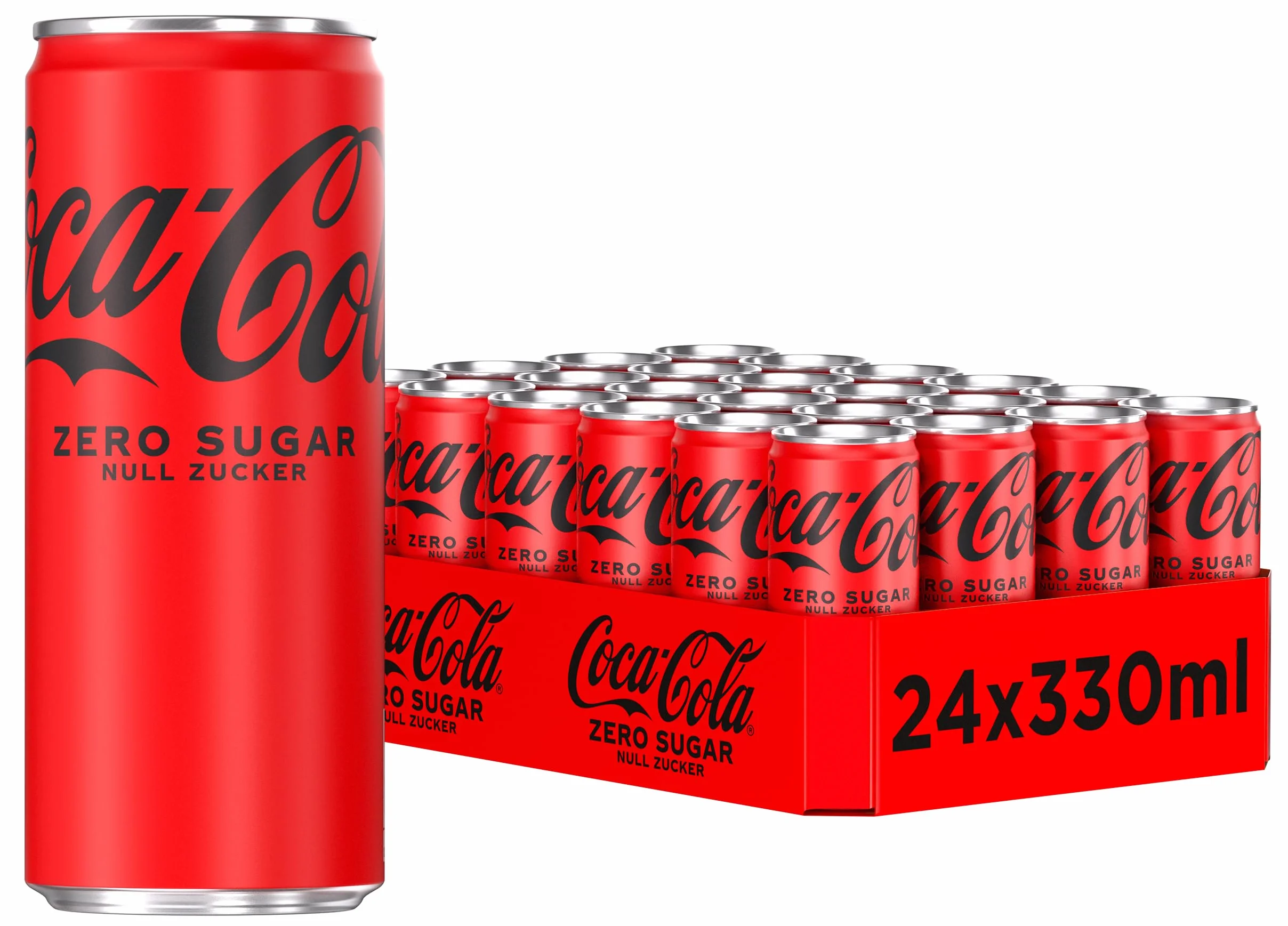 Coca-Cola Zero Sugar napój orzeźwiający 24 x 330 ml puszki