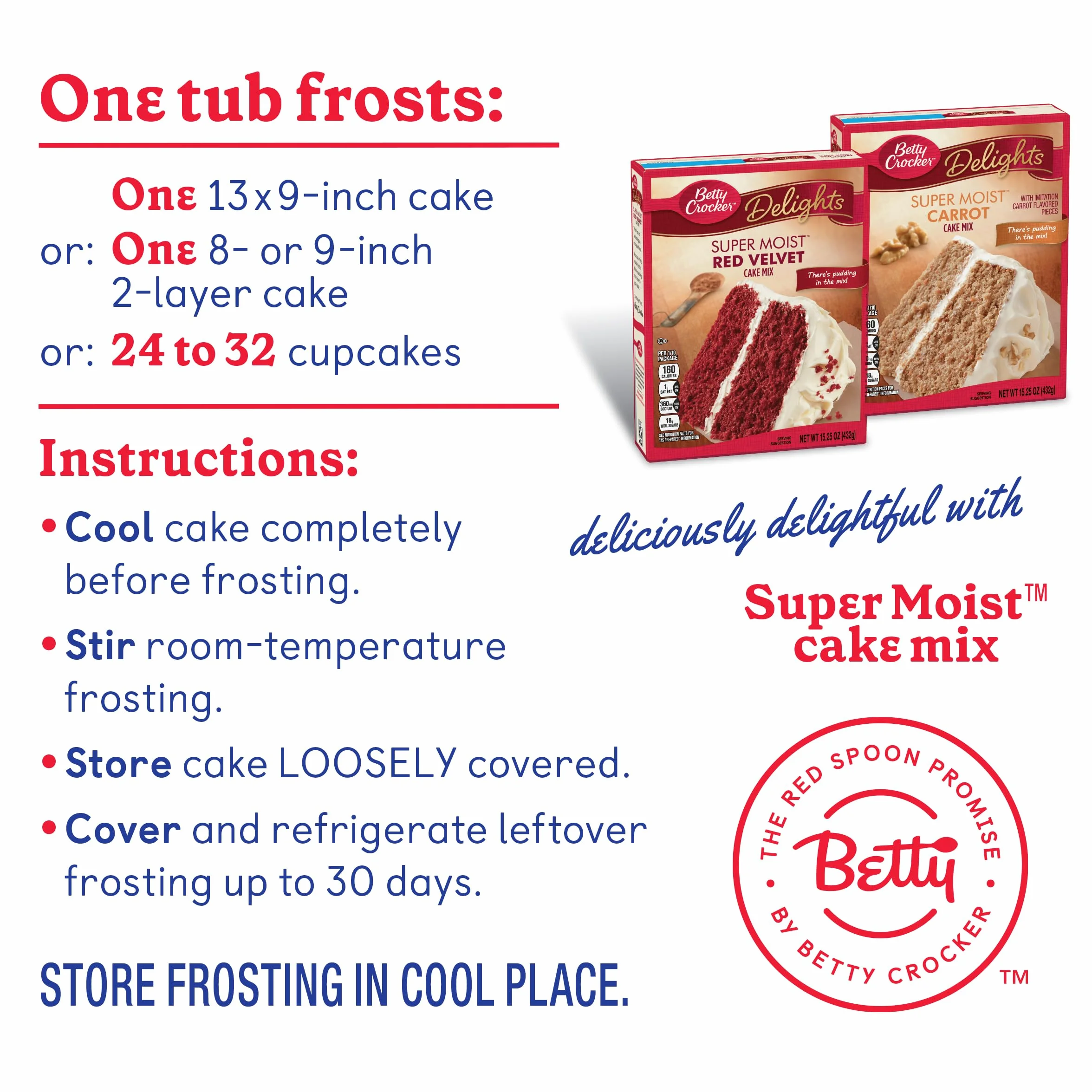 Betty Crocker Rich & Creamy Cream Cheese Frosting 453 g