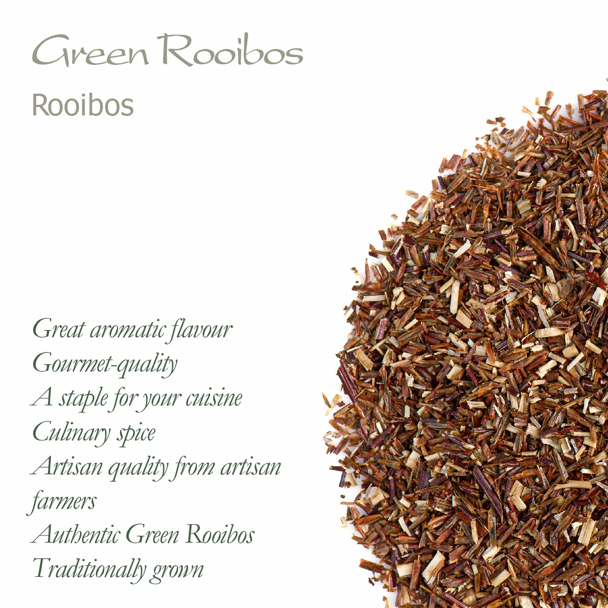 Green Rooibos Loose Tea - Direct From South Africa -