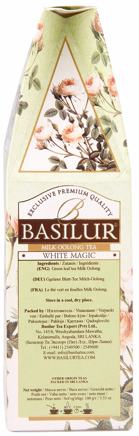Basilur Biała magia Green Tea wkład uzupełniający