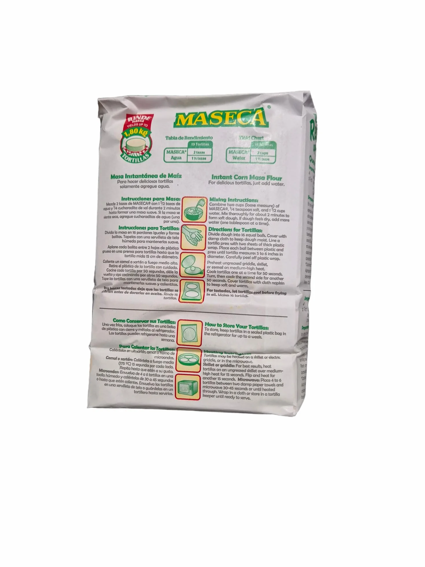 MASECA Mąka kukurydziana na tortille 1 kg