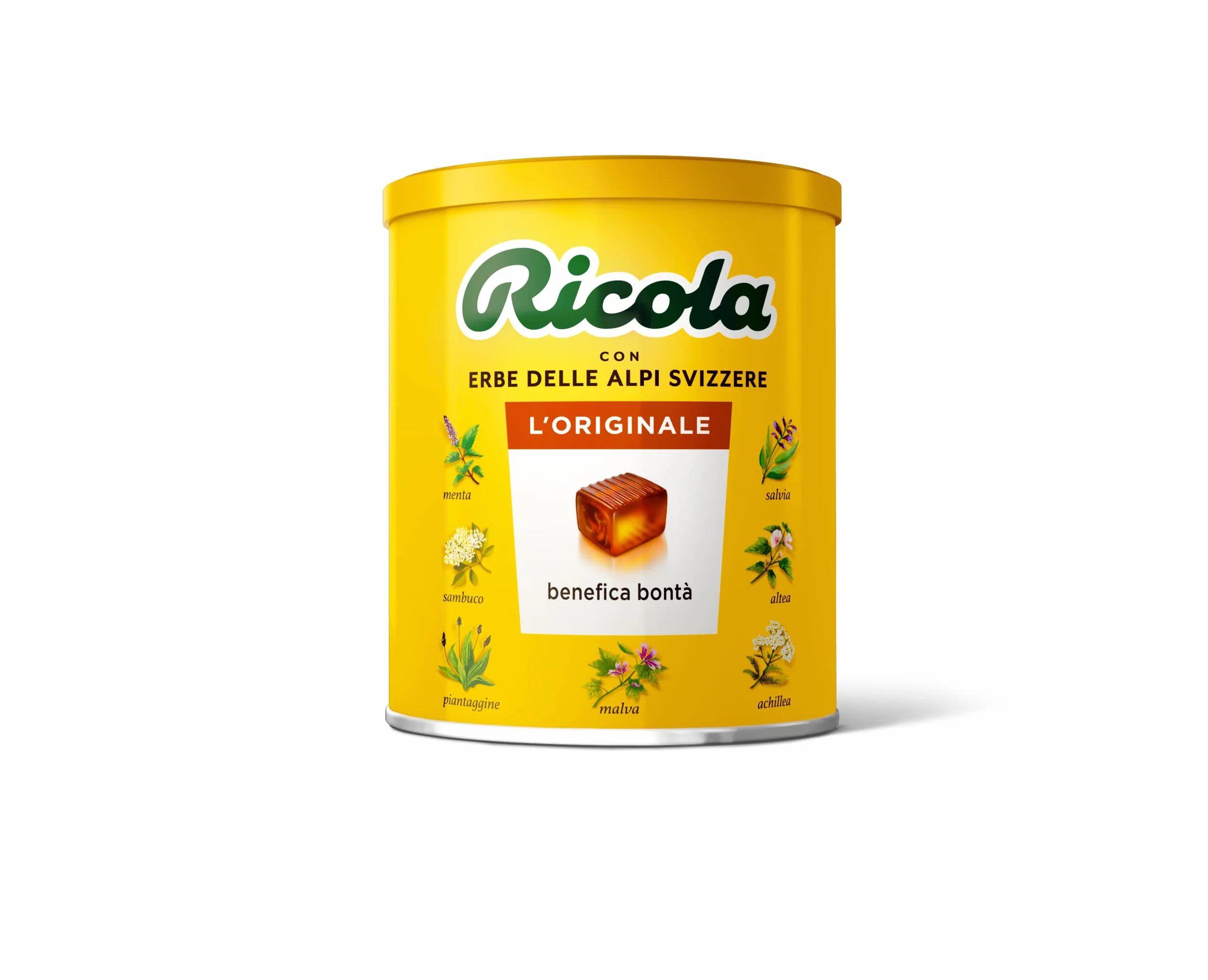 Ricola Szwajcarski cukier ziołowy, 250 g