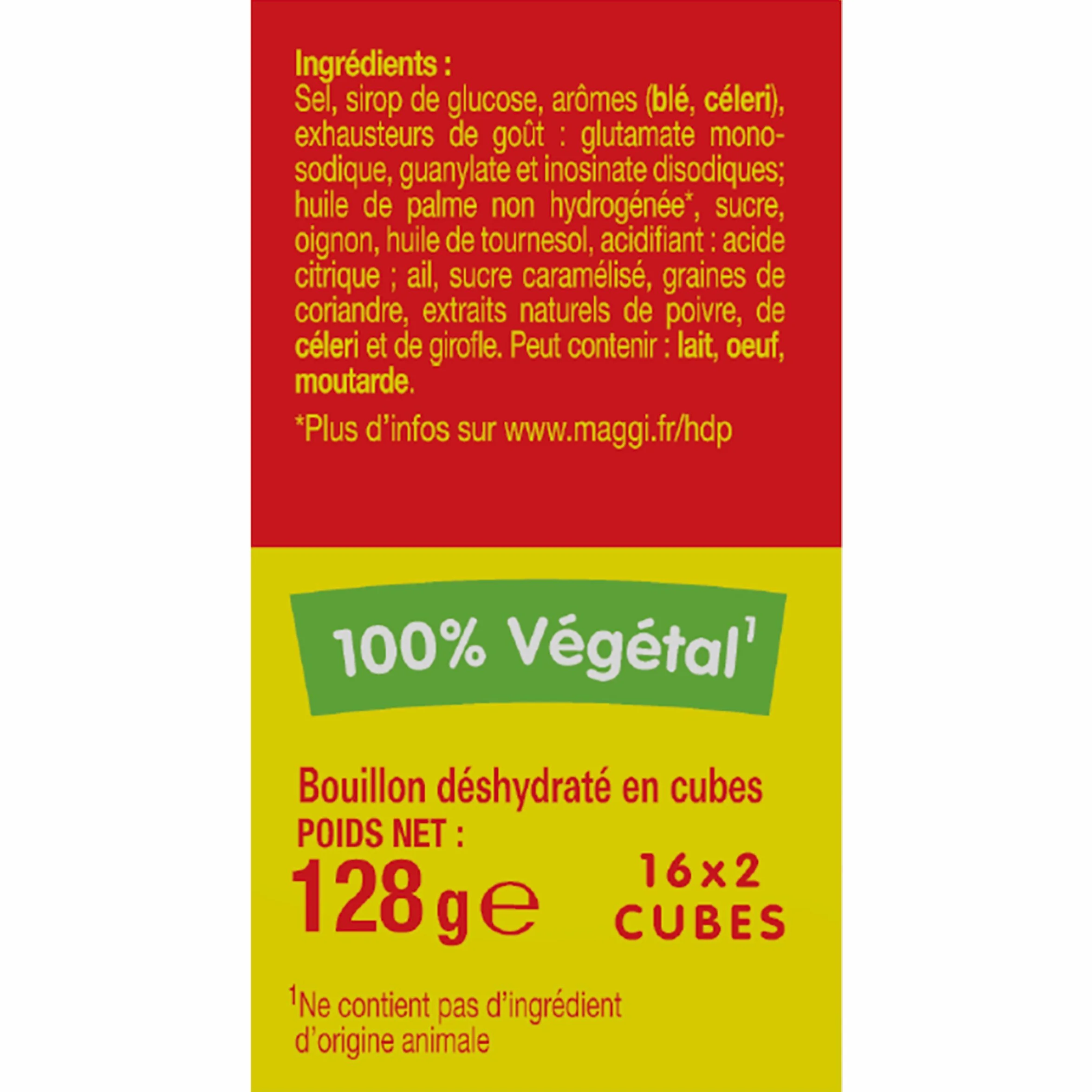 Maggi Maggi Maggi bouillon kub lub oryginalny (32 kostki) – 128 g
