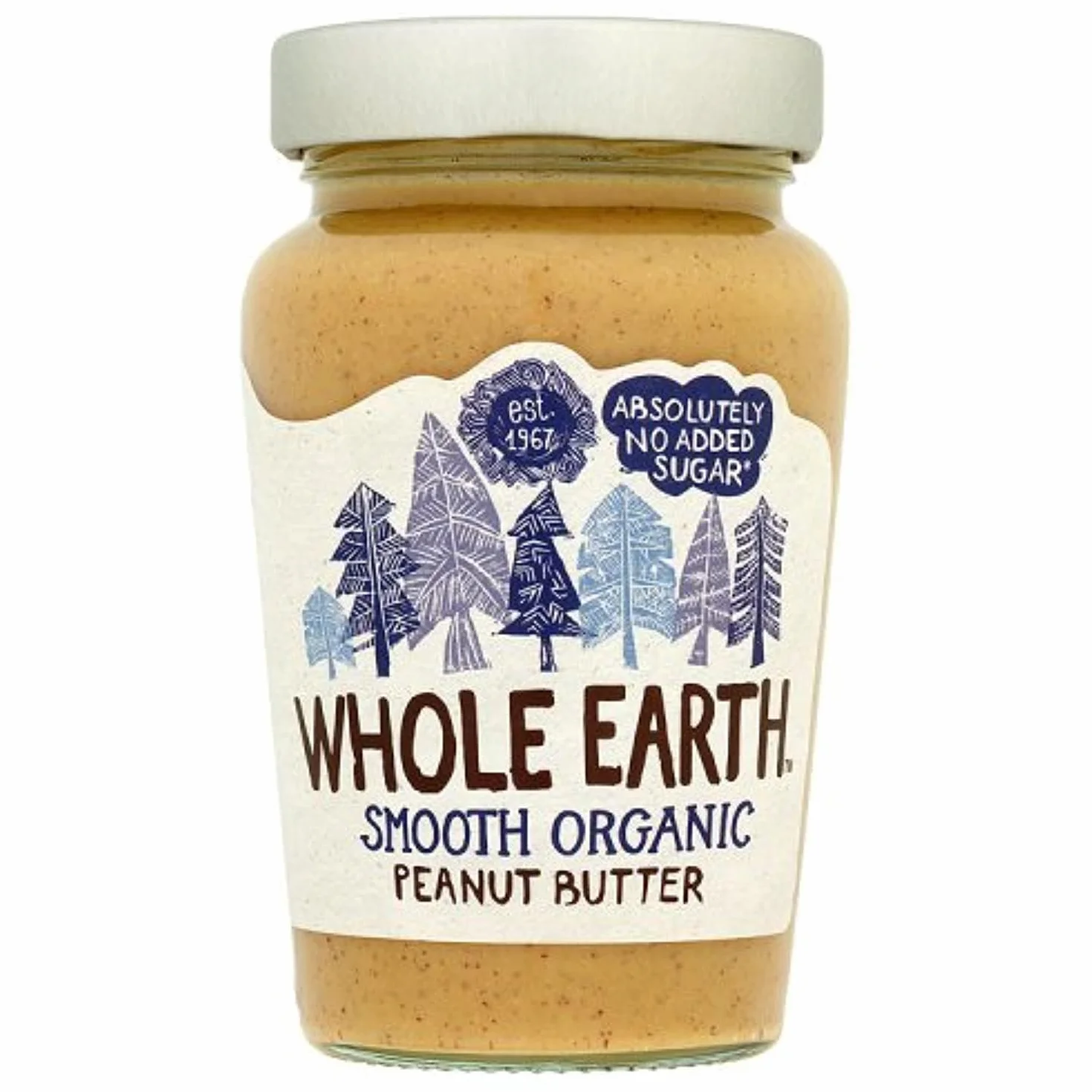 Whole Earth Smooth Organic Peanut masło 340 g