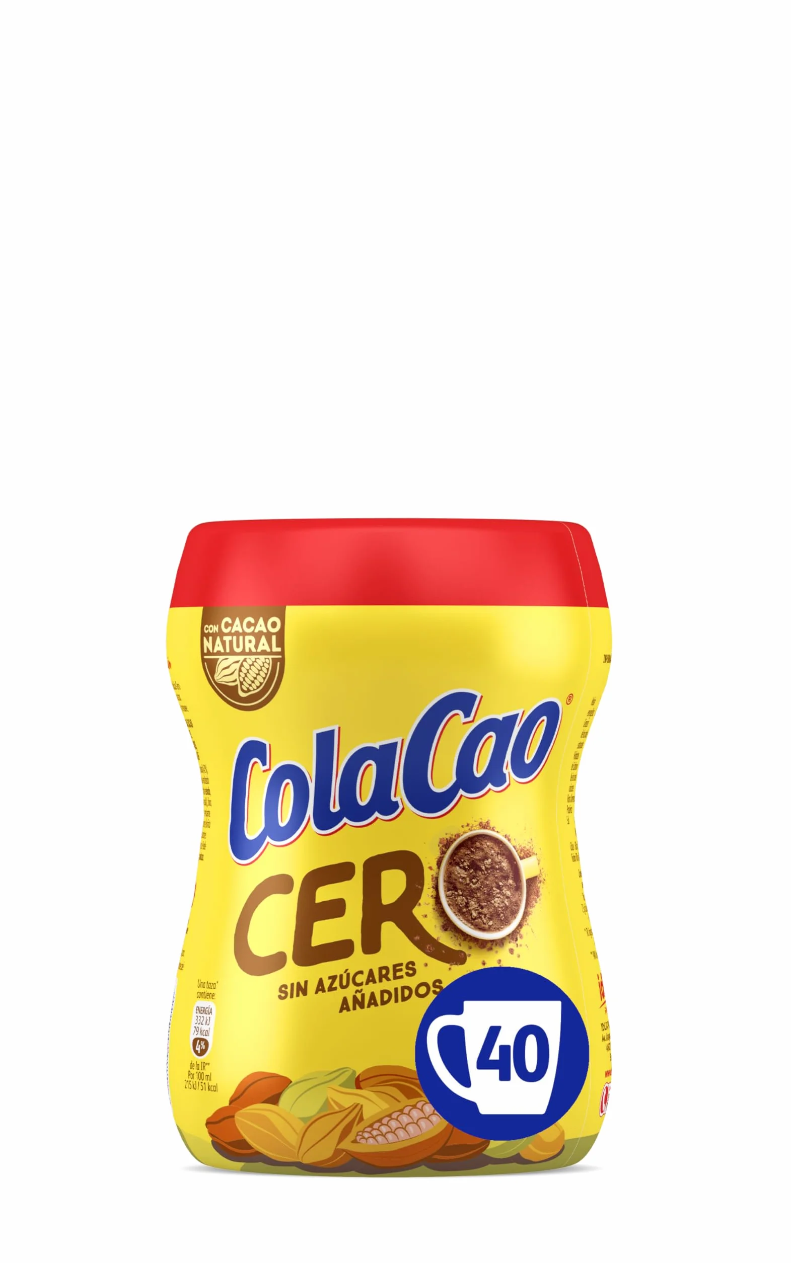 ColaCao - Kakaopulver 0%