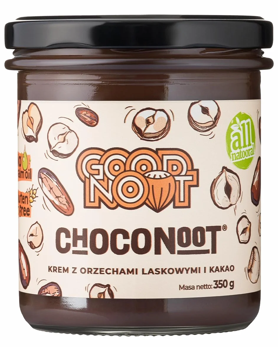 Krem czekoladowo orzechowy CHOCONOOT 350g Good Noot