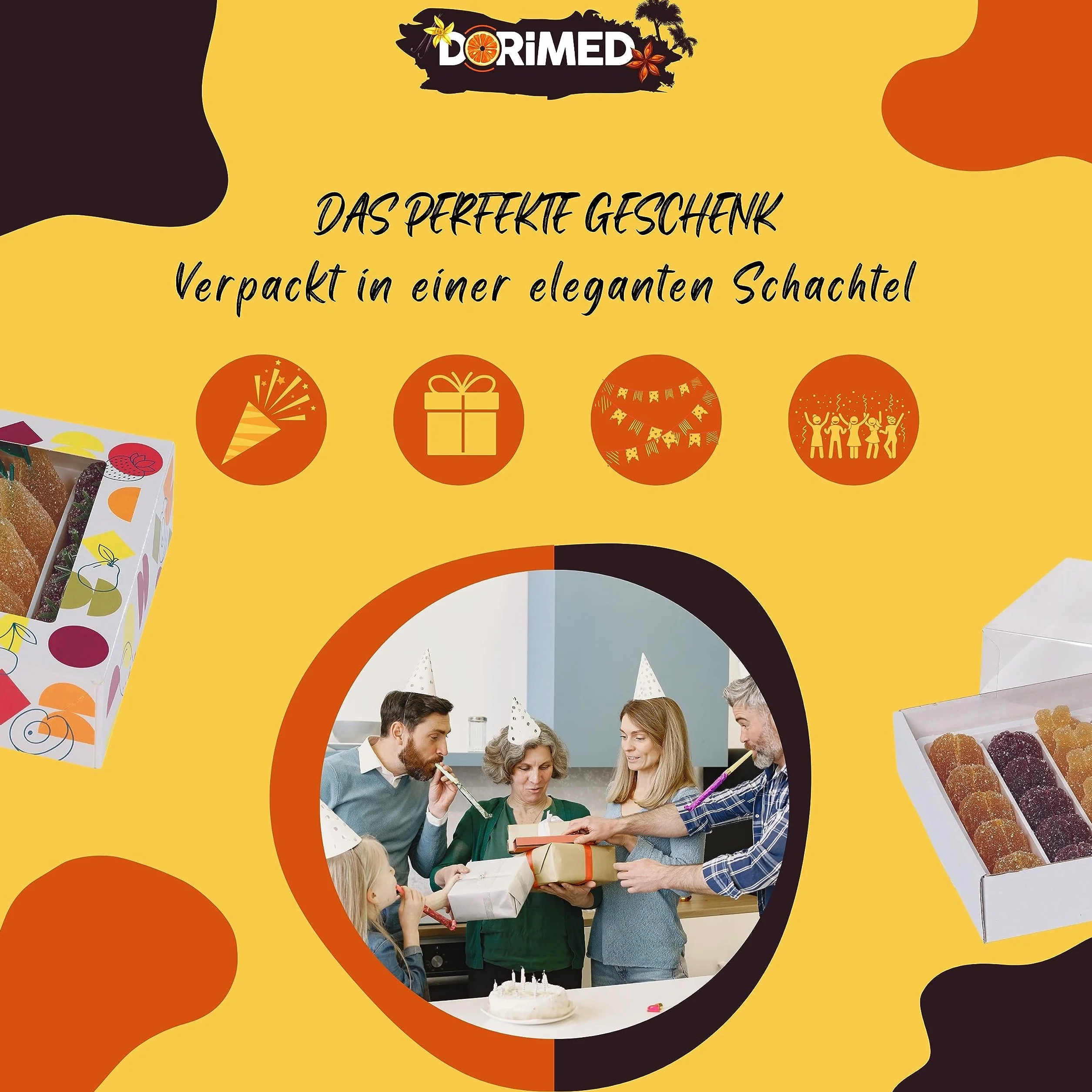 Żelki owocowe 1 kg bezglutenowe bez konserwantów