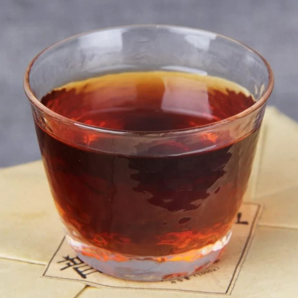 Yunnan Menghai 357g Dojrzała Herbata Pu'er Przechowywana Na Sucho